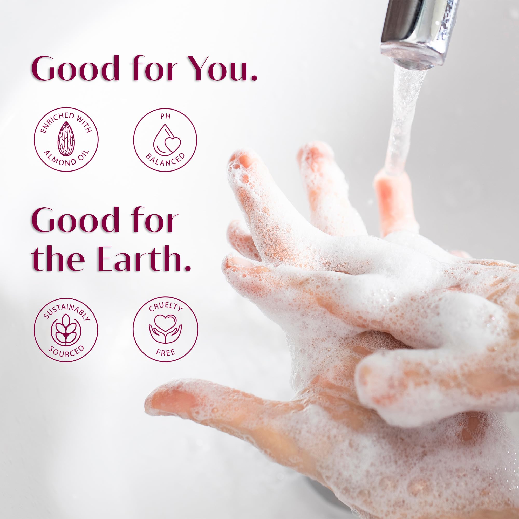 Luxury Hand Soap By Provence Sant   16.9 Oz - Liquid Hand Soap For Bathroom, French Soap With Moisturizing With Sweet Almond Oil