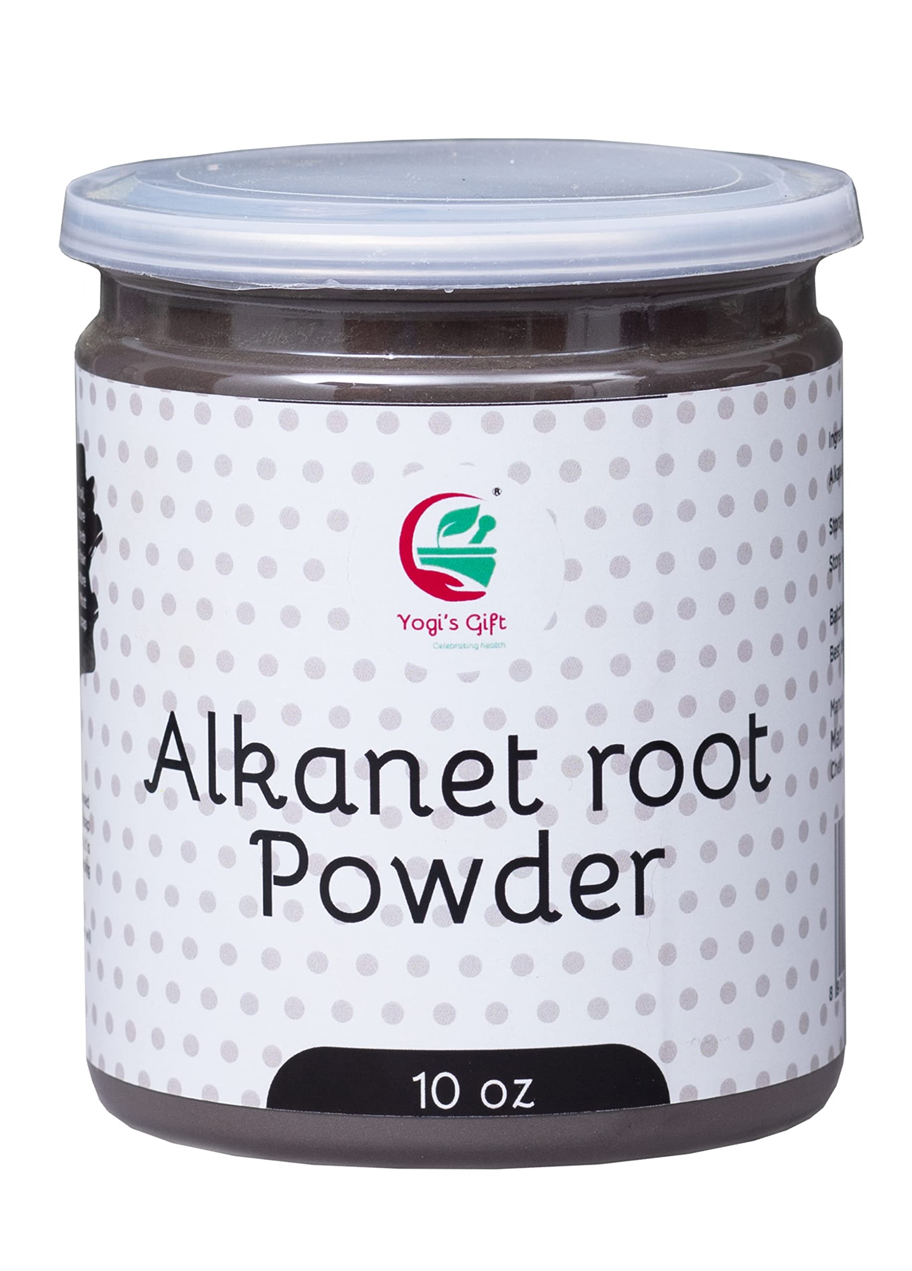 Alkanet Root Powder 10oz | 100% Natural Colourant For Soap making | Makes Beautiful Color Shades | Ratanjot Root Powder | By Yog