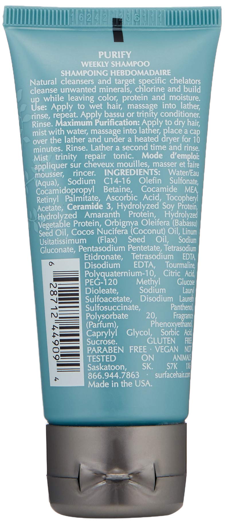 Surface Hair Purify Deep Cleansing Shampoo, 2 Fl Oz