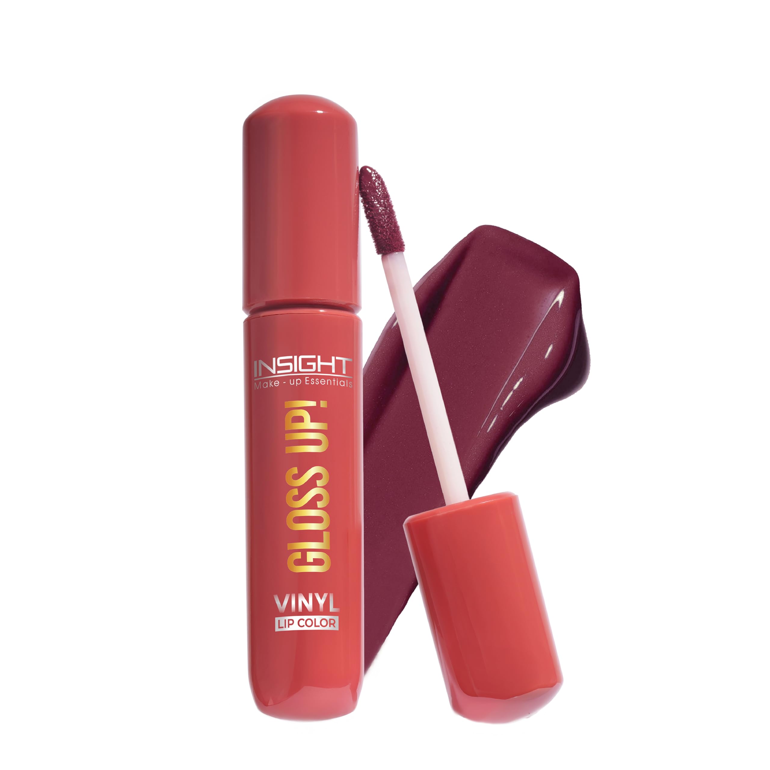 Insight Gloss Up Lip Color  Muted Maple | HighGloss Finish | Rich Pigmentation | Lightweight, LongLasting Formula | AllDay C