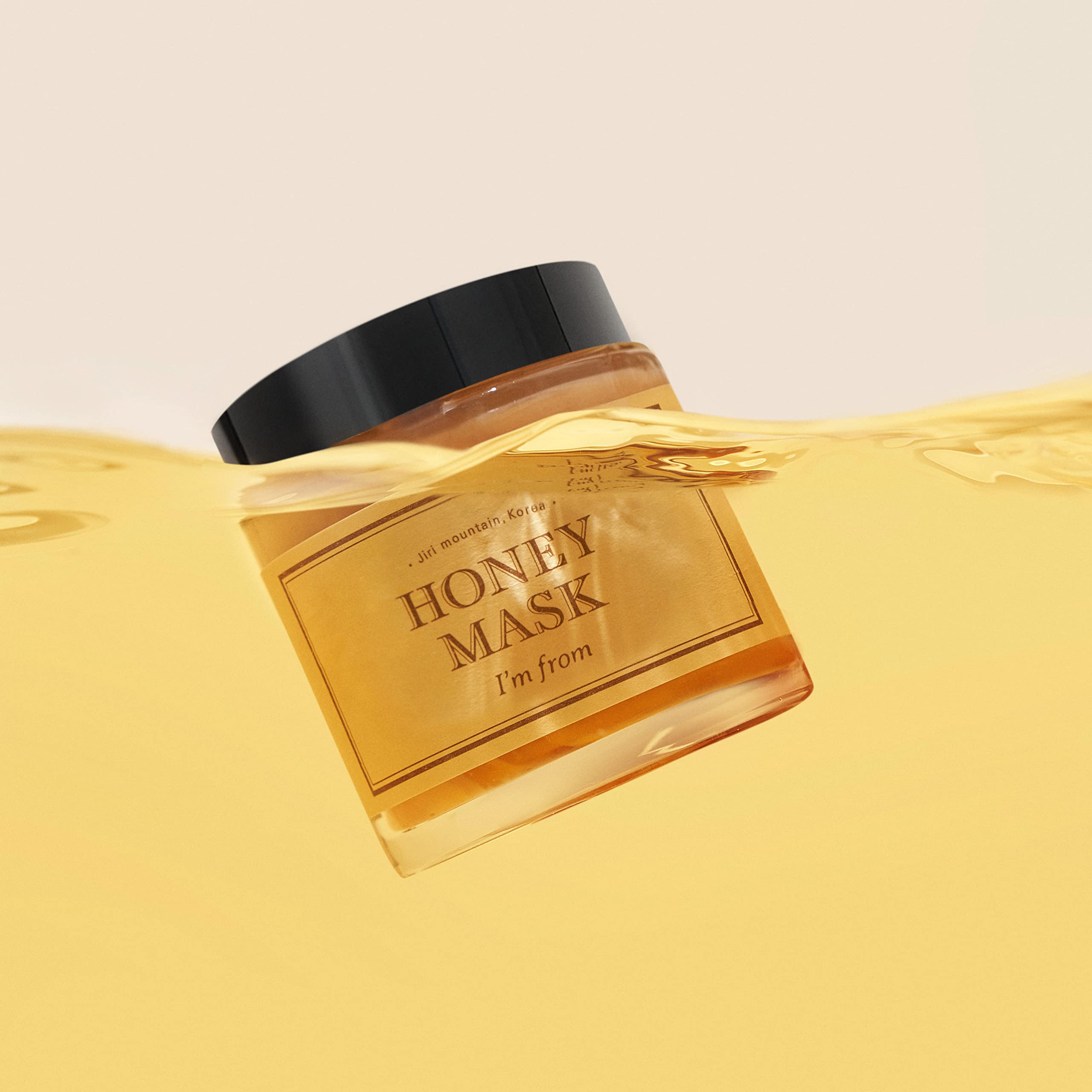 I'M From Honey Mask 1.01 Fl Oz, Wash Off Face Mask, 38.7% Korean Honey, Deep Moisturization For 48 Hours, Nourishment, Clear Com