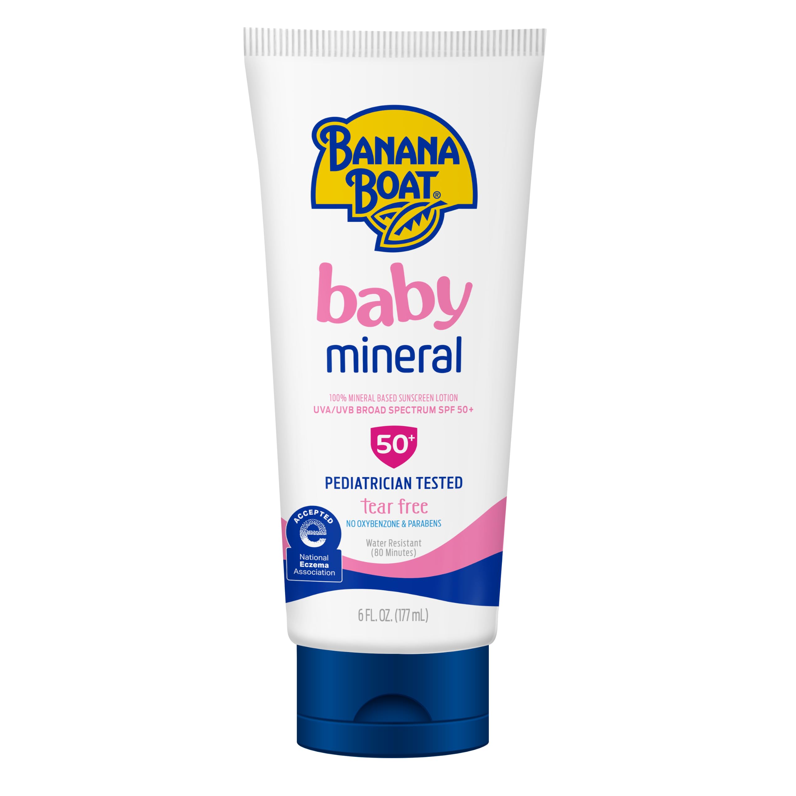 Banana Boat Mineral Baby Sunscreen Lotion SPF 50, 6 fl oz