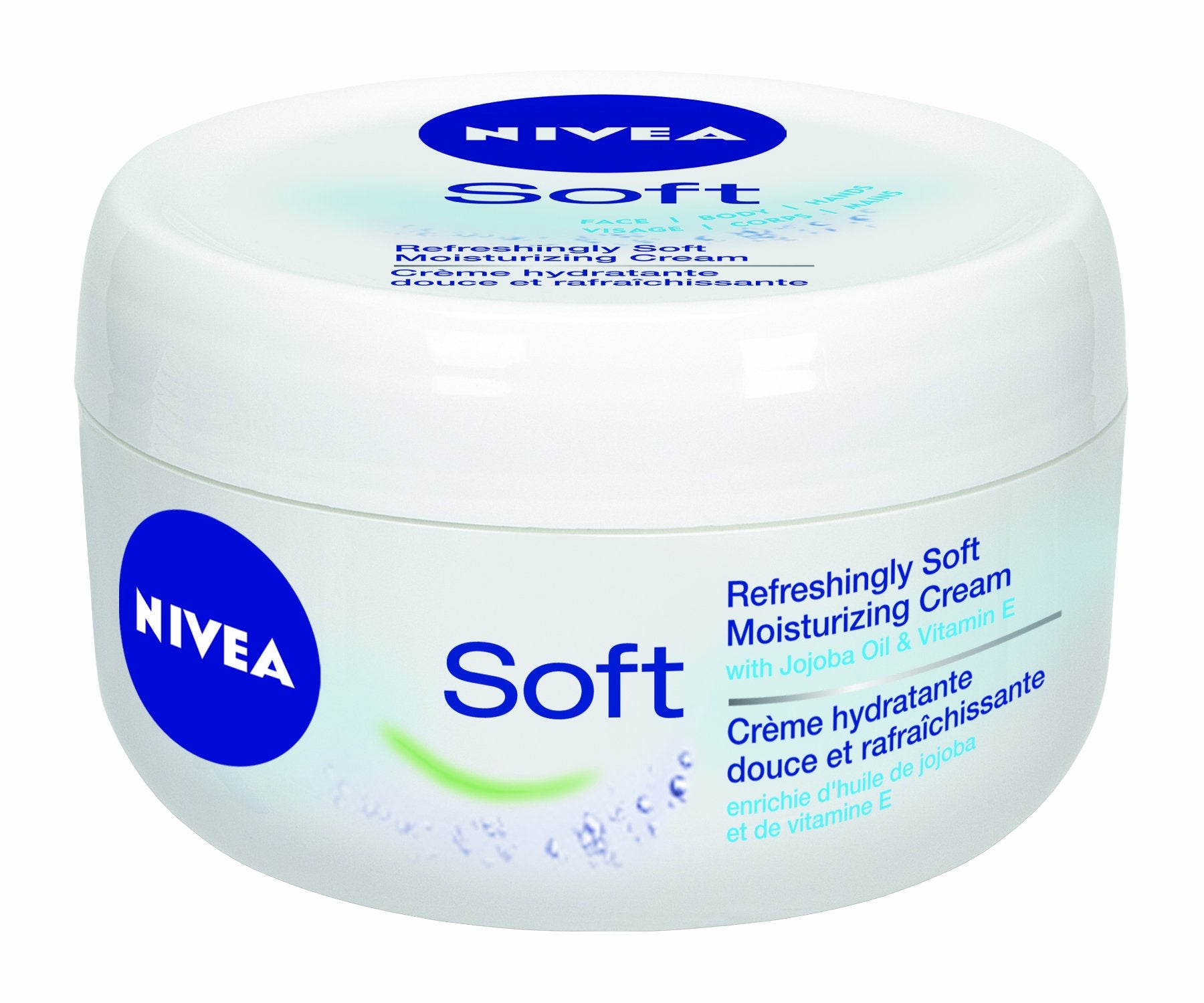 NIVEA Soft Moisturizing Creme, 6.8 Ounce (Pack of 3)