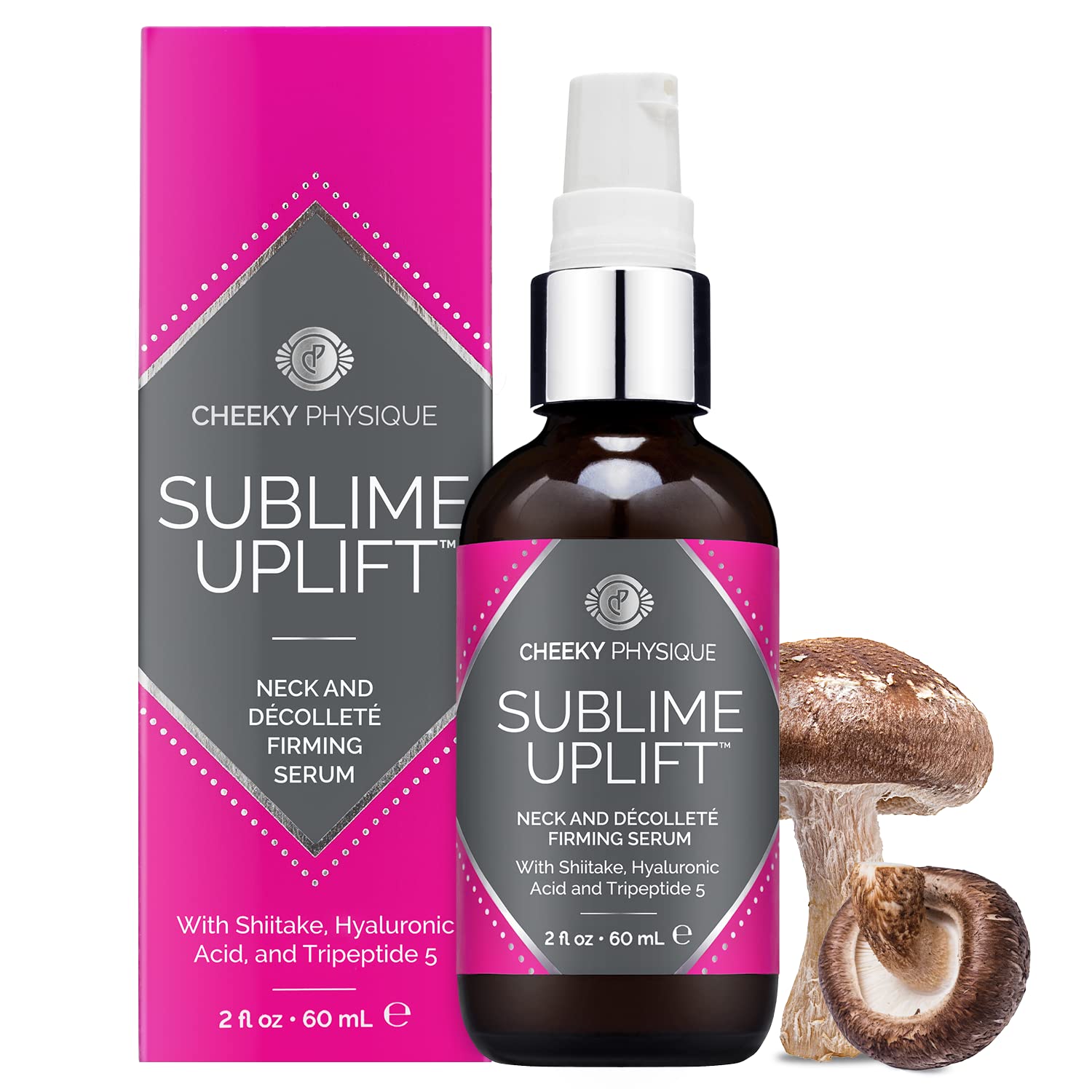 Sublime Uplift Neck Firming Serum - Tightening Cream for Crepey Skin & Wrinkles on the Neck, Chest & Decollete - Anti Aging Trea
