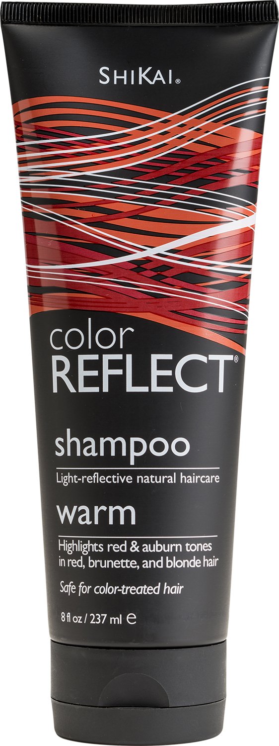 Shikai Color Reflect Warm Shampoo, 8Ounce Tubes (Pack of 3)