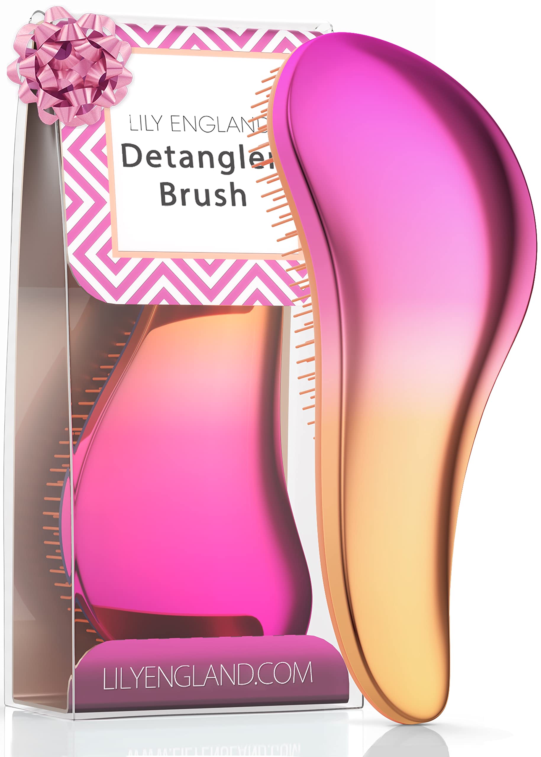 Detangling Brush. Detangler Hairbrush for Curly, Thick, Natural, Straight, Fine, Wet or Dry Hair for Women, Kids and Toddlers by
