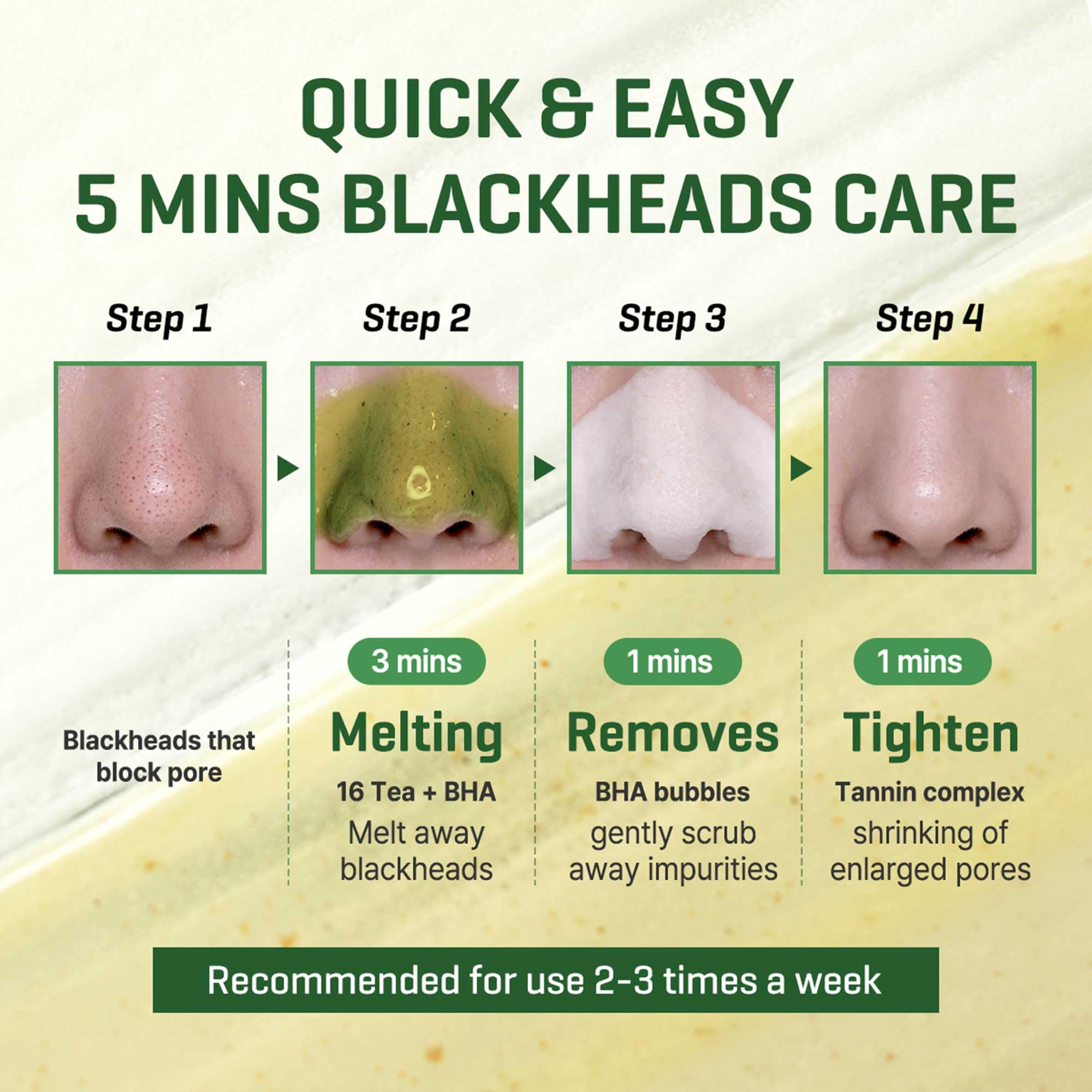 Some By Mi Bye Bye Blackhead 30 Days Miracle Green Tea Tox Bubble Cleanser - 423 Oz, 120G - Pore Cleaning, Brightening And Resto