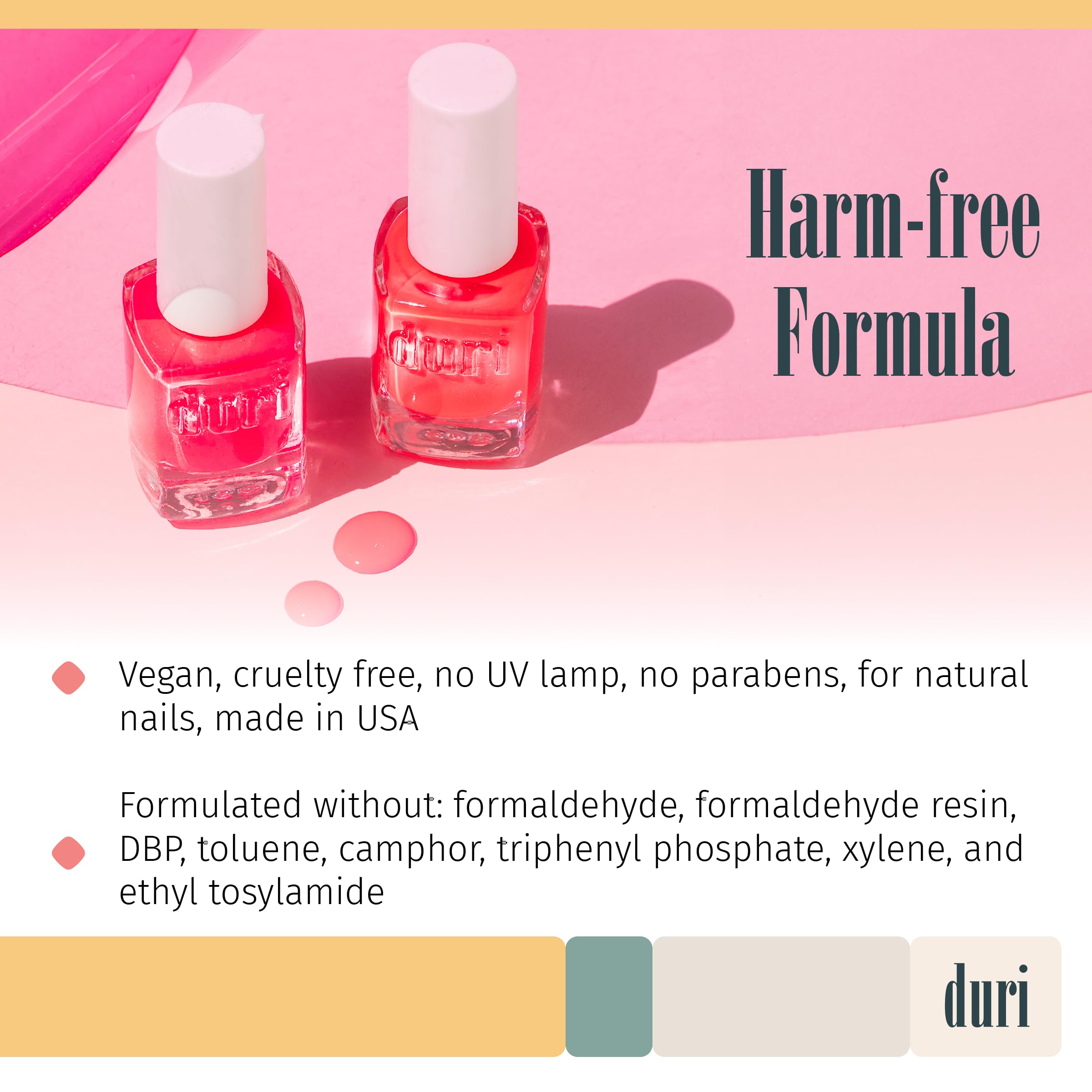 Duri 645N Windy City Roar, Neon Orange Nail Polish