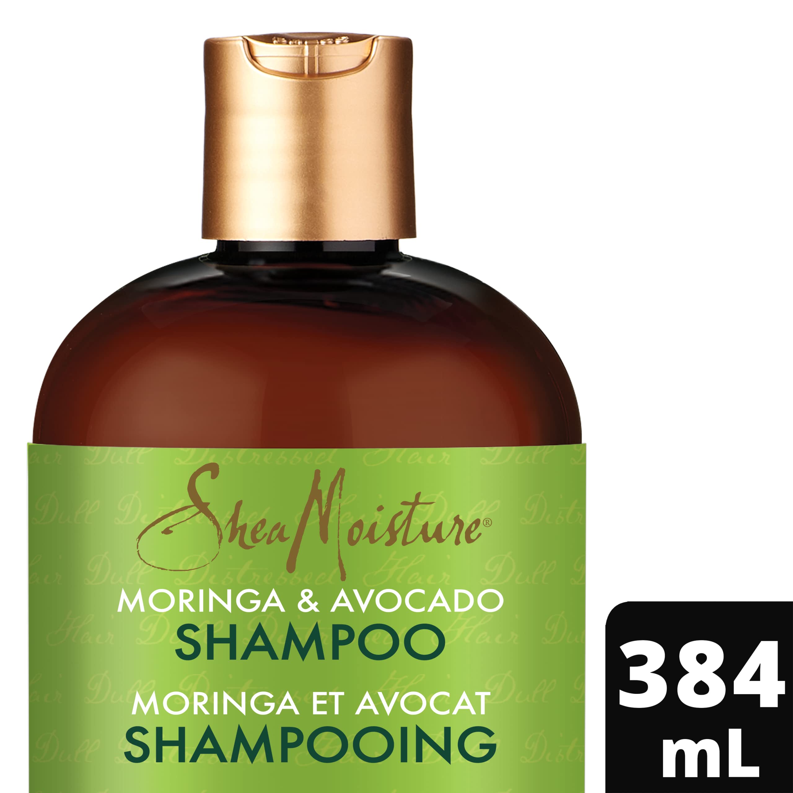 SheaMoisture Moringa Avocado Power Greens Shampoo, 13 FZ