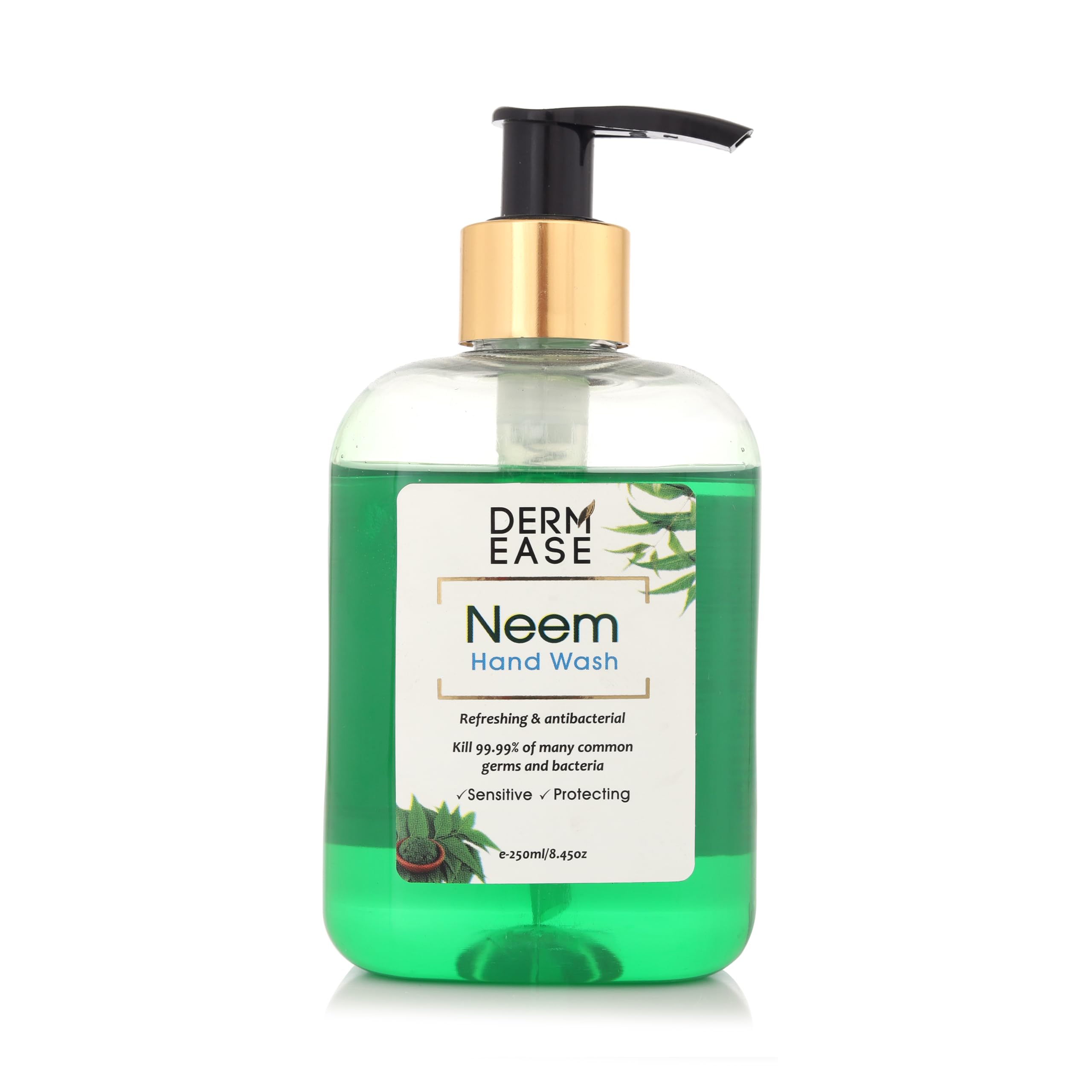 Derm Ease Hand Wash Enriched With Aloevera (100% Paraben Free) With Goodness Of Aleovera (250Ml)