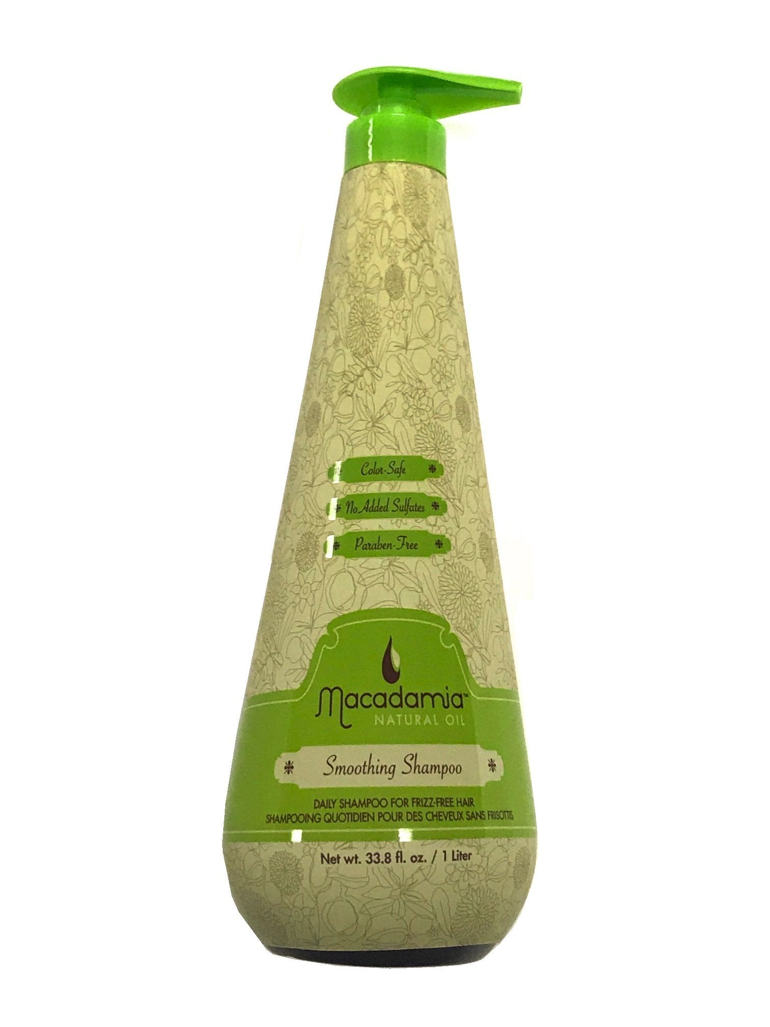 Macadamia Oil Natural Oil Smoothing Shampoo Unisex 33.8 Oz