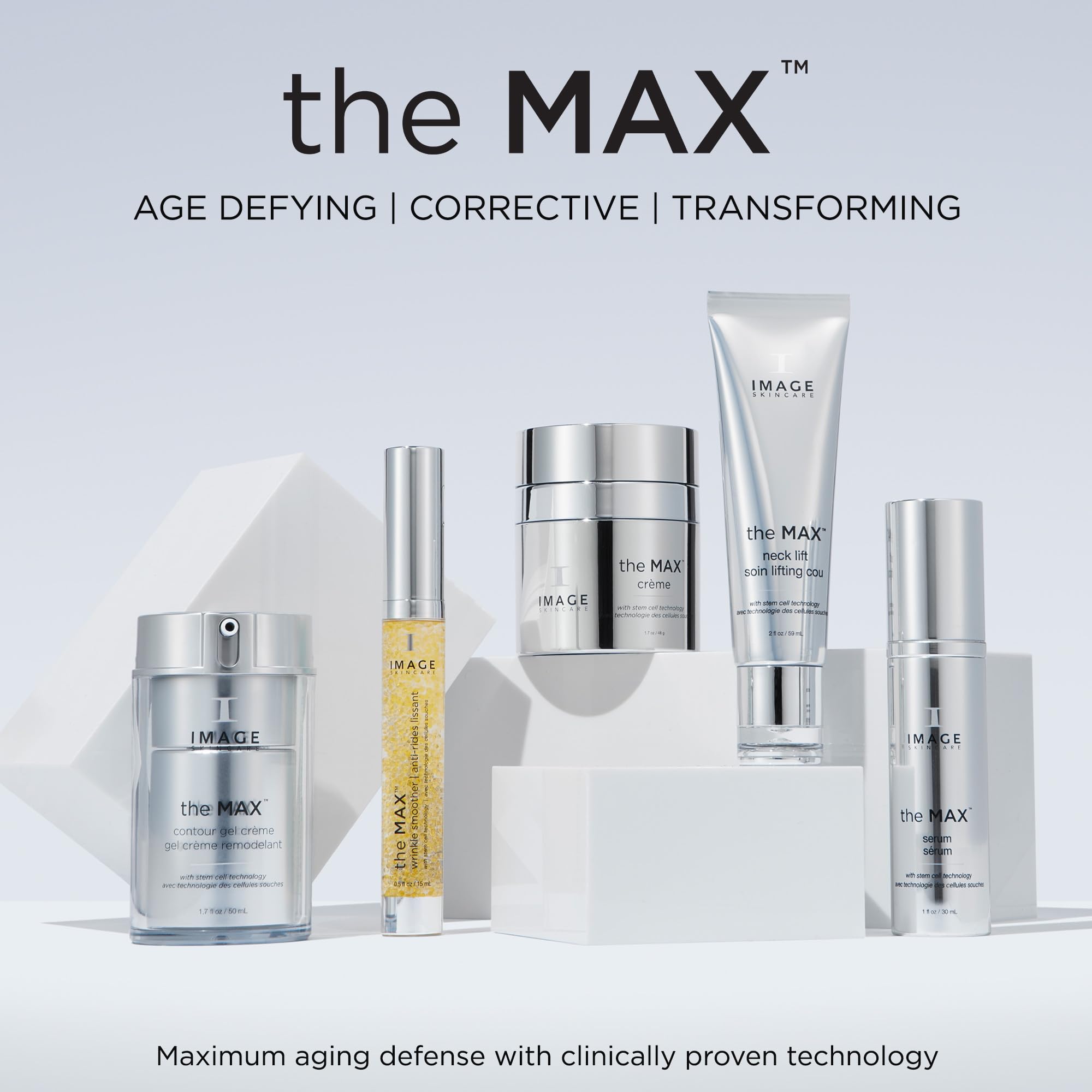 IMAGE Skincare, the MAX Neck Lift, Firming Cream to Uplift the Appearance of Sagging Skin, Improve Appearance of Fine Lines, 2 f