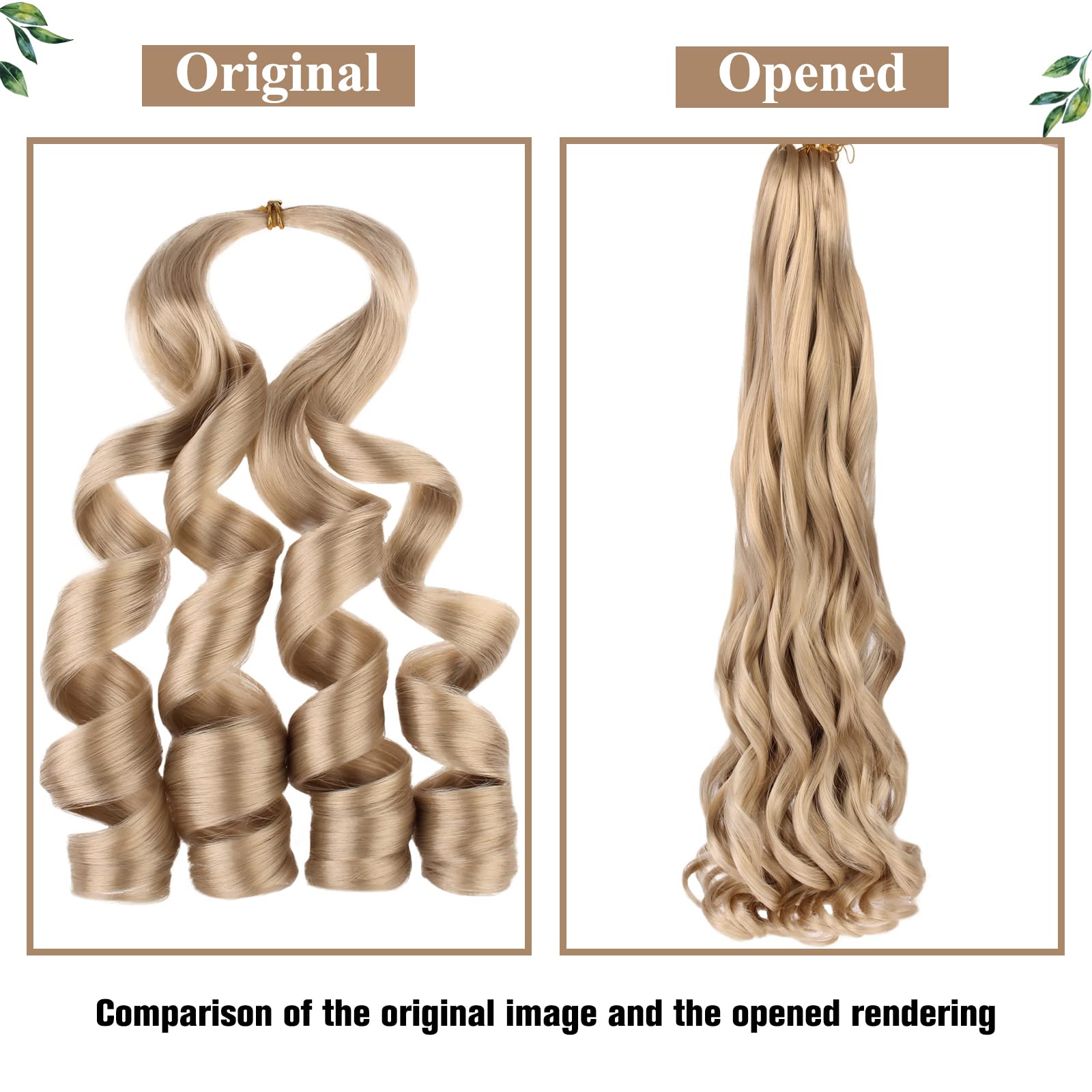 Cookoo 22 Inch French Curly Braiding Hair 2 Packs Pre Stretched Braiding Hair With Curly Ends Soft Yaki Texture Crochet Hair Loo