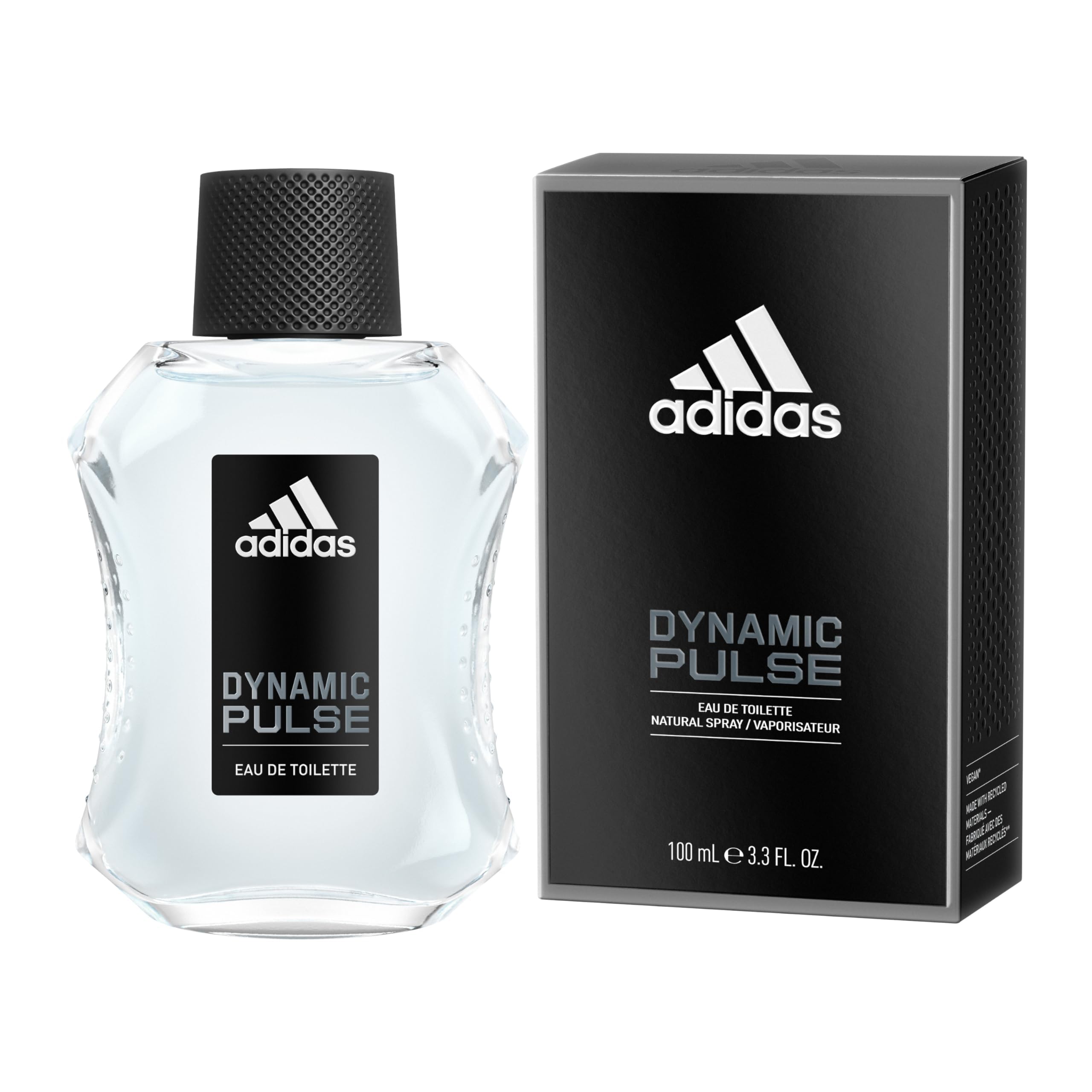 Adidas Dynamic Pulse Eau De Toilette Spray For Men, 3.4 Fl Oz