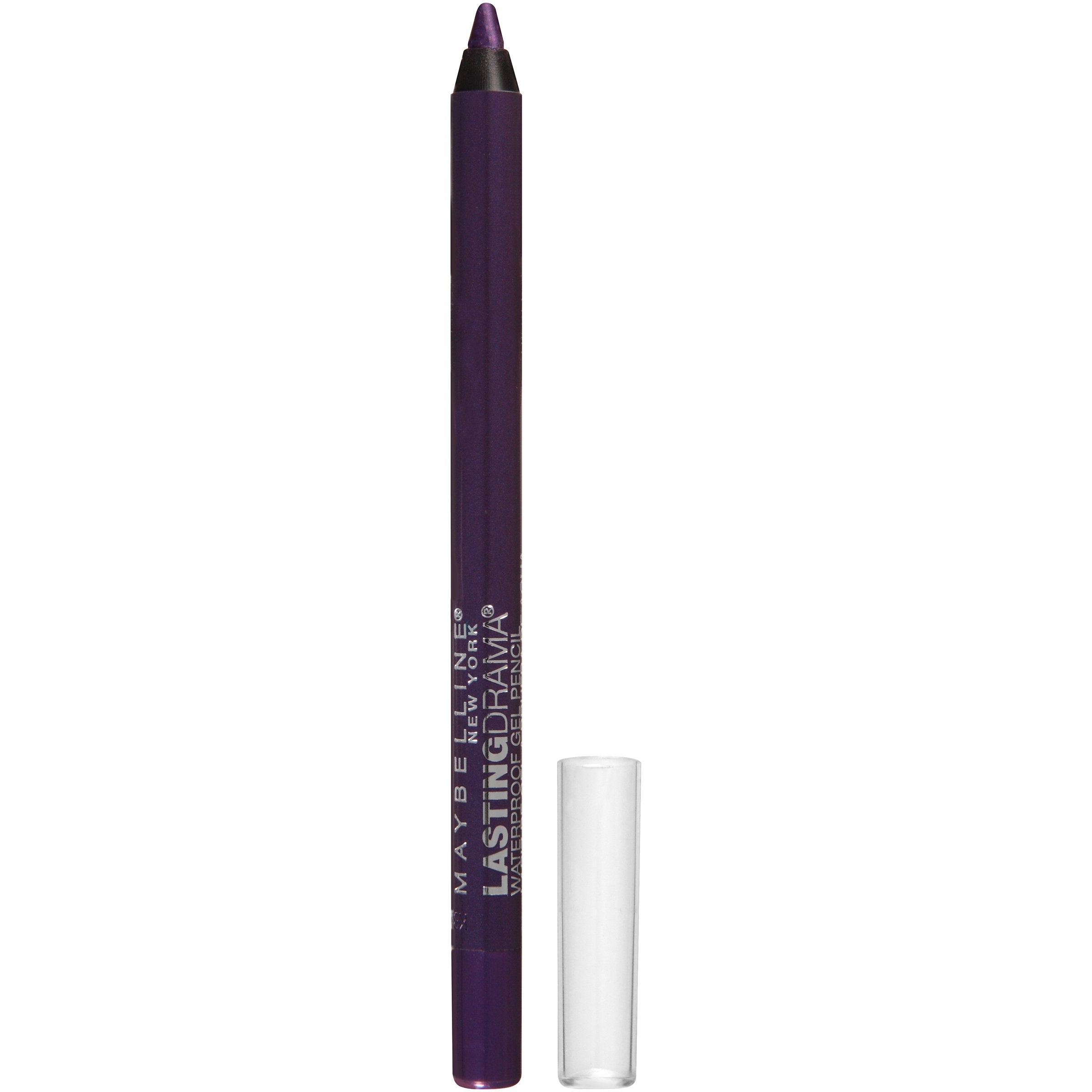 Maybelline New York Eyestudio Lasting Drama Waterproof Gel Pencil, Polished Amethyst, 0038 Oz