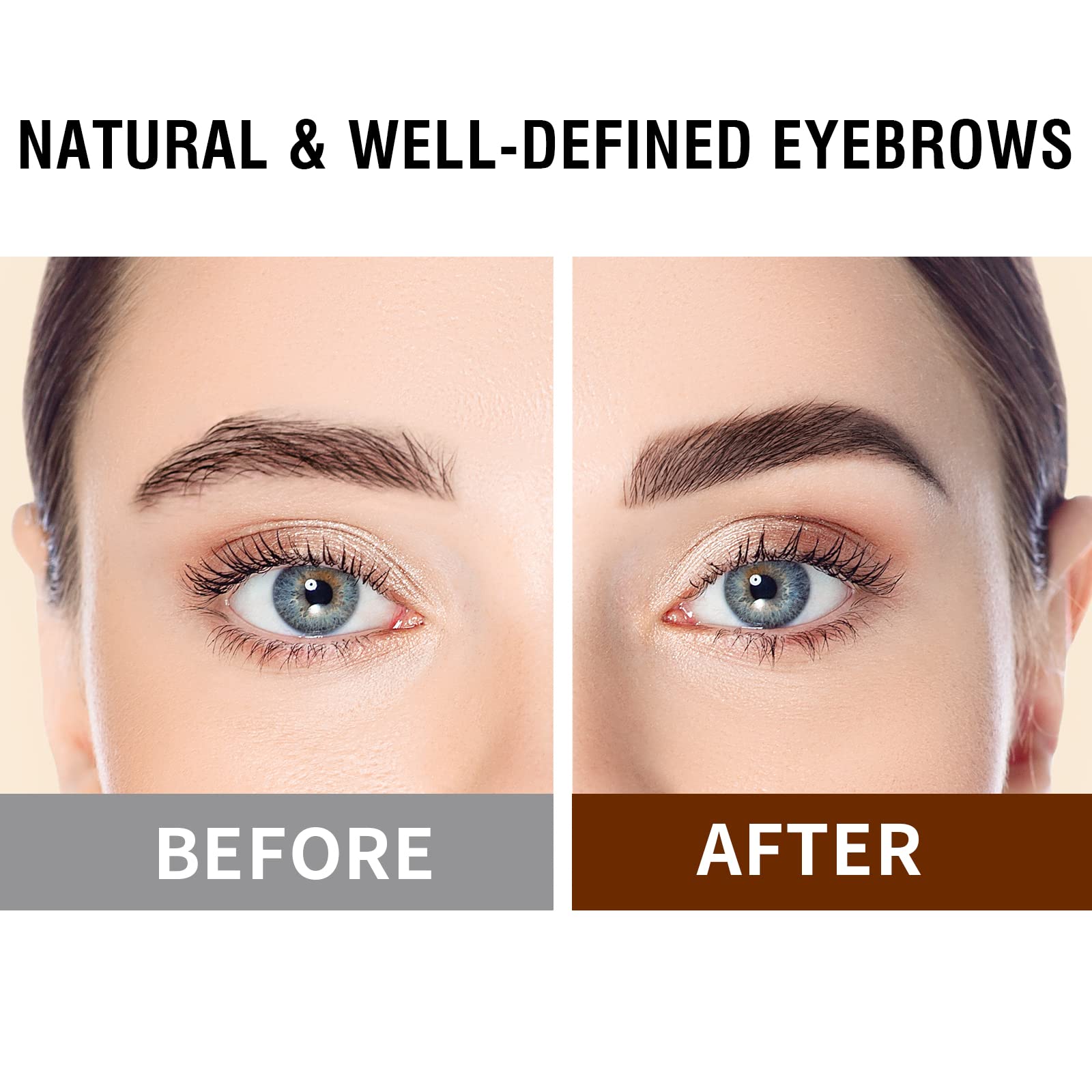 Music Flower Eyebrow Pencil, Liquid Eyebrow Pen, Waterproof Brow Pen With Micro-Fork Tip, Smudgeproof Long Lasting Fine Sketch M
