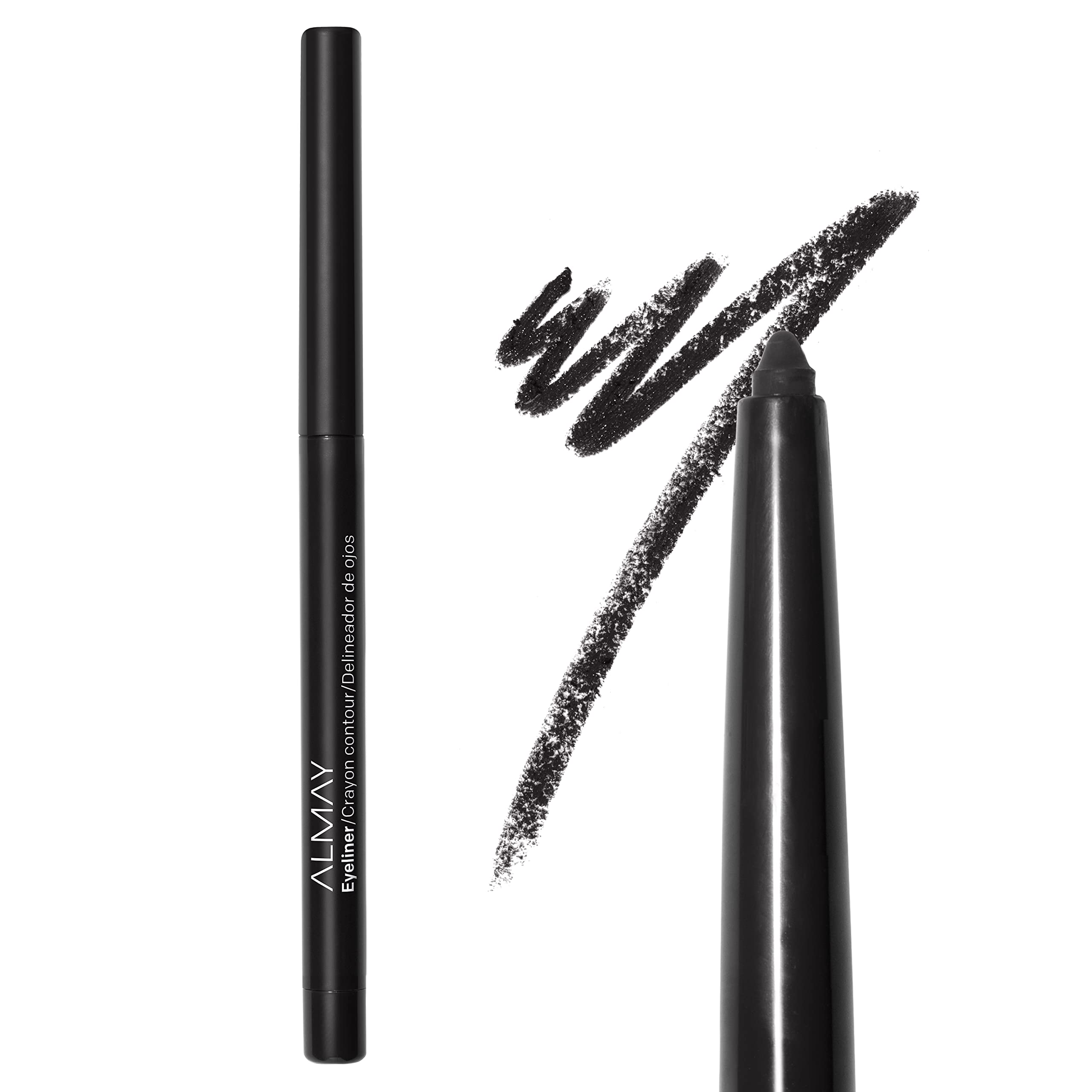 Almay Eyeliner Pencil, Hypoallergenic, Cruelty Free, Oil Free-Fragrance Free, Ophthalmologist Tested, Long Wearing And Water Res