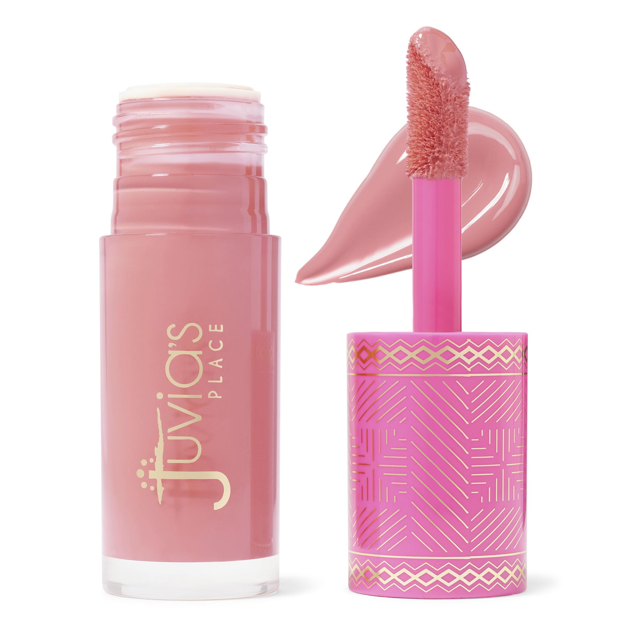 Juvia's Place Blushed Liquid Blush RoseyPosey - Dewy Tint Cheeks Makeup Glow Pigment Effortless Beauty Long Lasting Cosmetics So