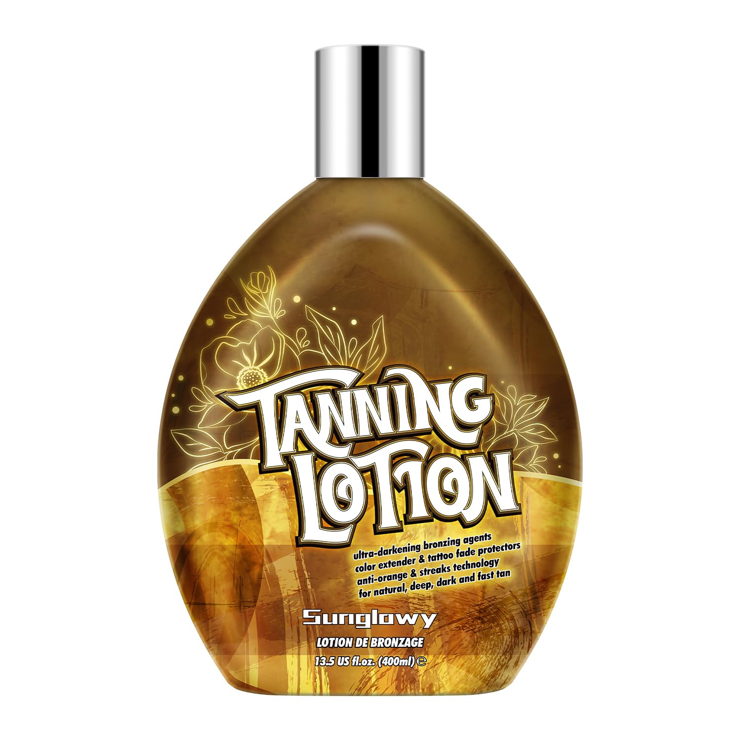Sunglowy Tanning Bed Lotion With Bronzer And Accelerator, Bronzing Tanning Lotion For Tanning Beds, Sun Tanning Lotion For Outdo