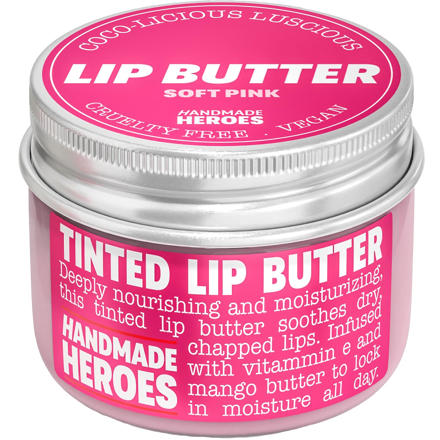 100% Natural Tinted Lip Butter Sleeping Lip Mask Clean Petroleum Free Lip Moisturizer and Conditioner for Dry Lips Intensive Lip