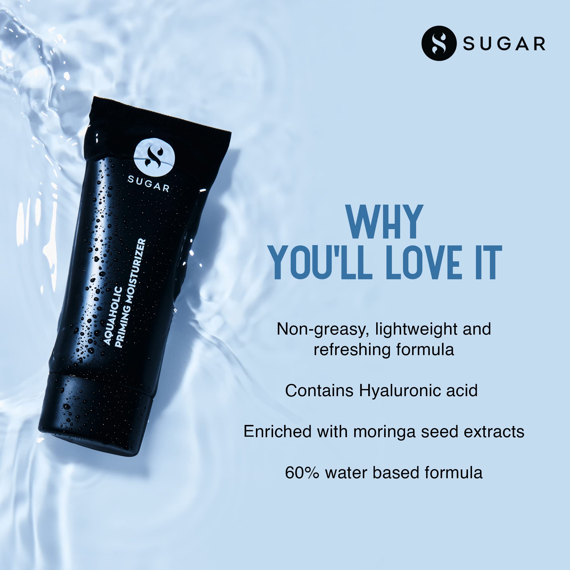 SUGAR Cosmetics Aquaholic Priming Moisturizer