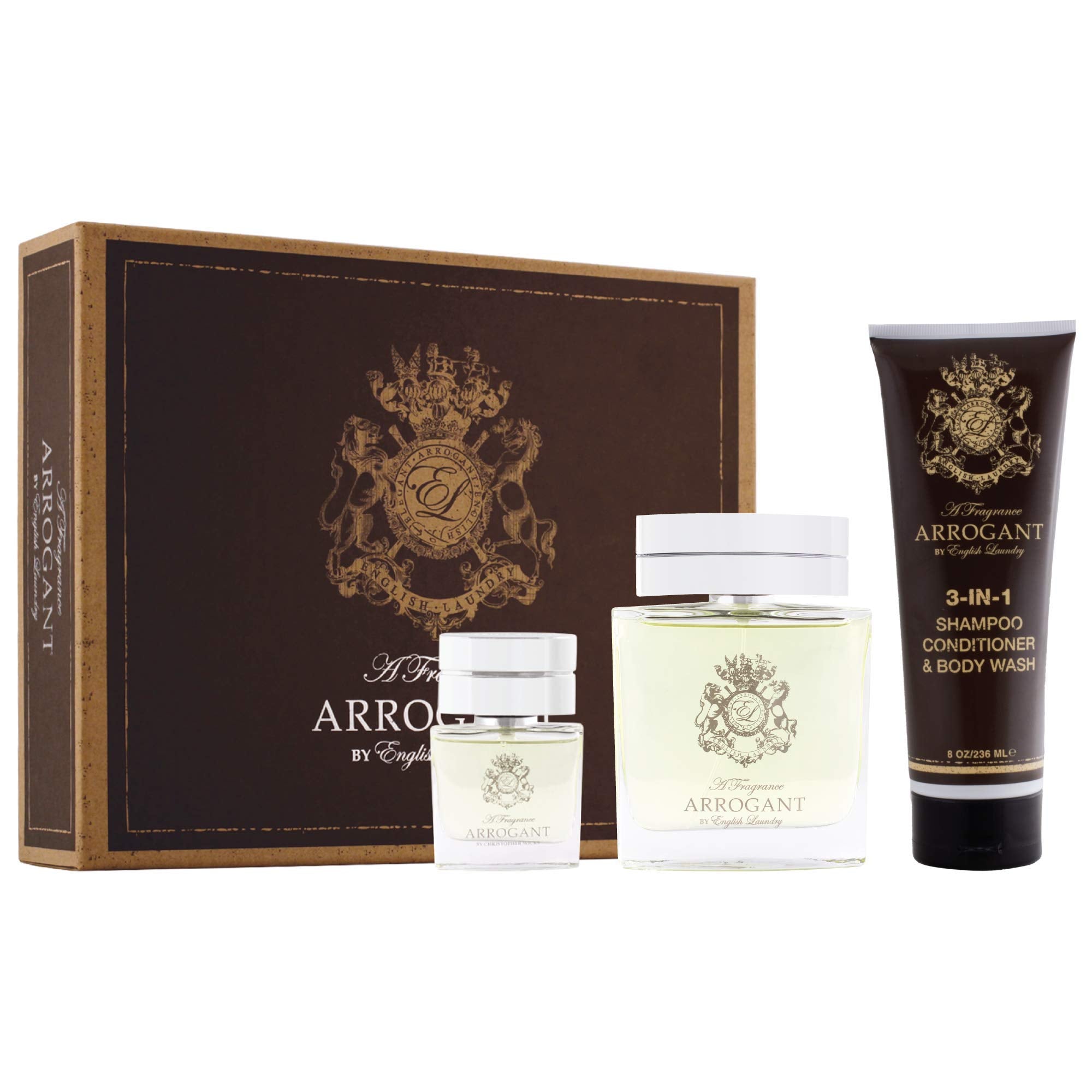 English Laundry Arrogant Gift Set - 3 Piece, 0.68 Fl Oz, Model AR005