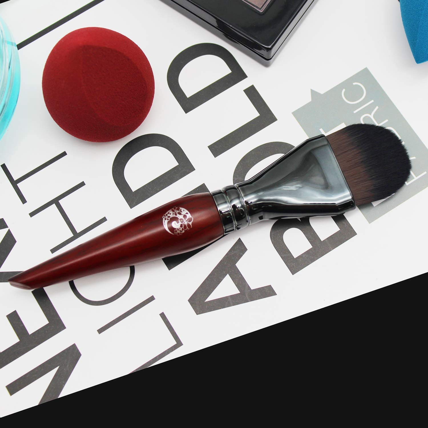 Energy Foundation Brush For Liquid Makeup Concealer Brush Diy Facial Mask Brush Premium Soft Bristles Brush Contour Face Brush F