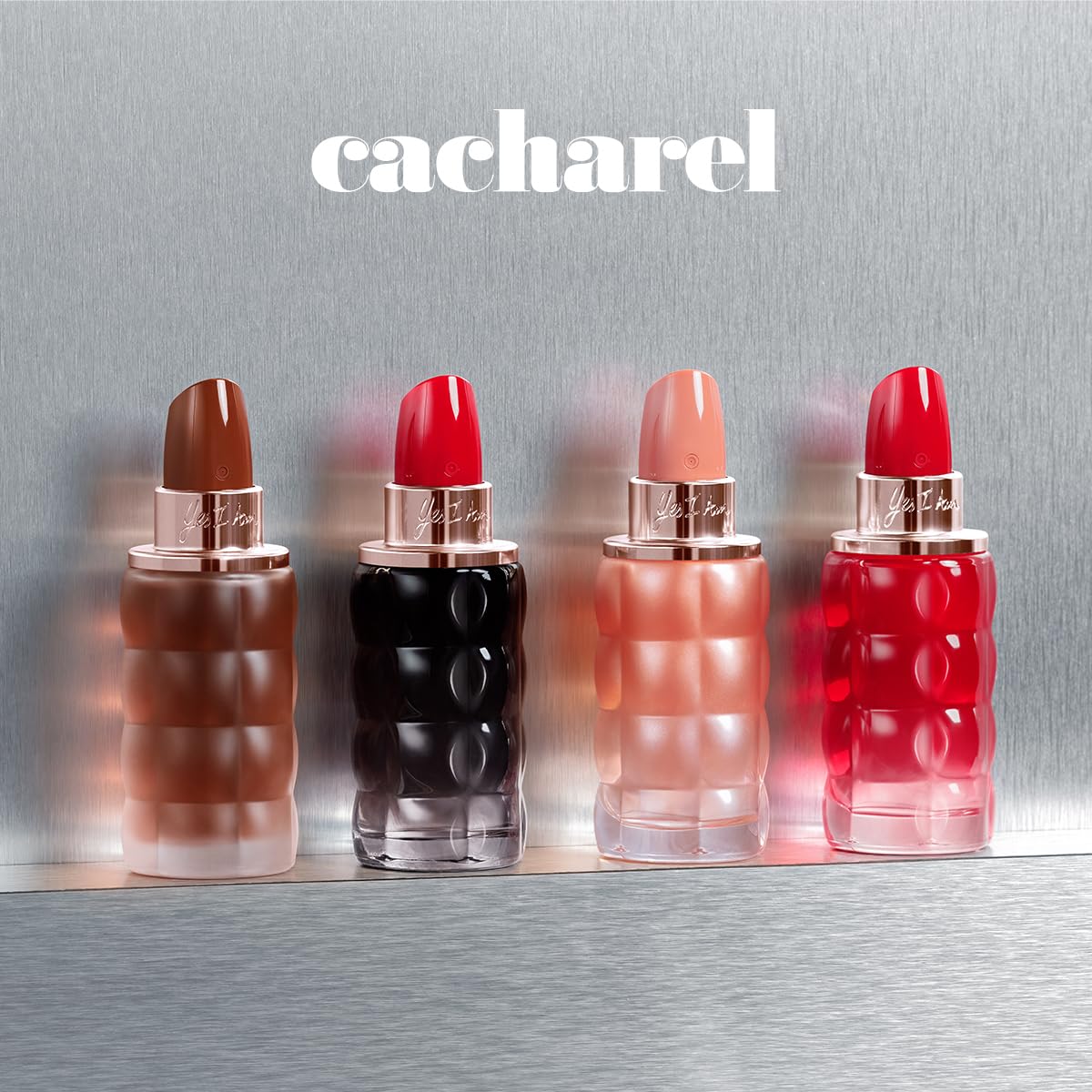 Cacharel Yes I Am Bloom-Up, Eau De Parfum For Women, Floral, Fruity With Notes Of Red Berries & Sandalwood 1.7 Fl. Oz.