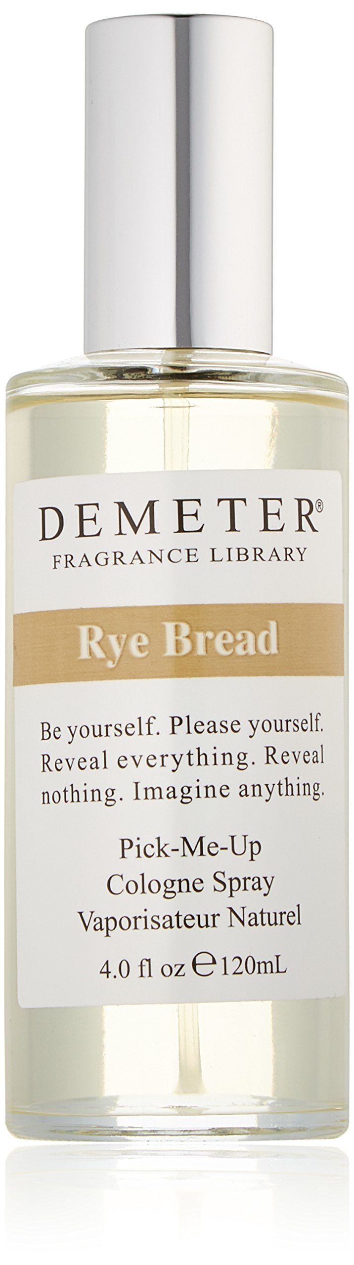 Demeter Cologne Spray for Women, Rye Bread, 4 Ounce