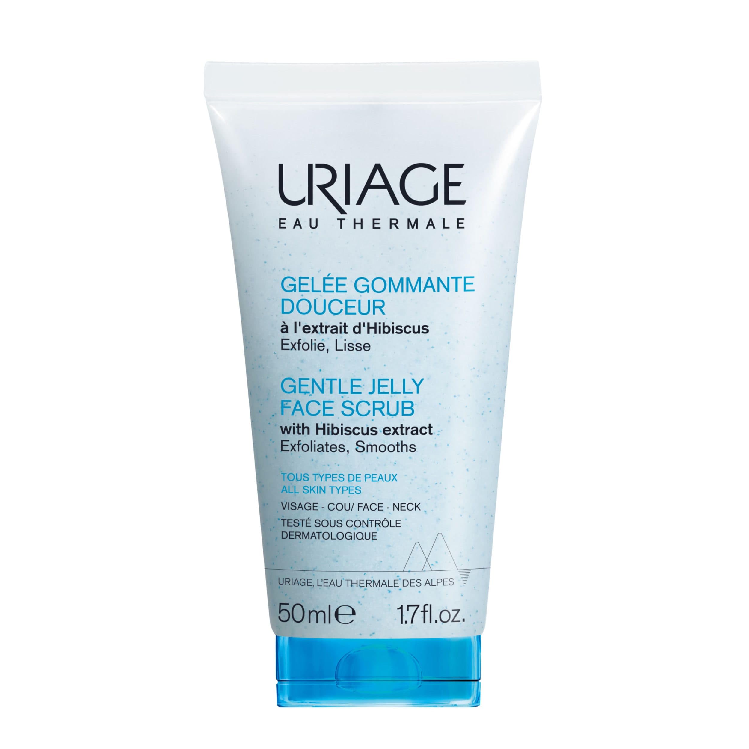Uriage Facial Scrub with Silica Microbeads, Sensitive Skin