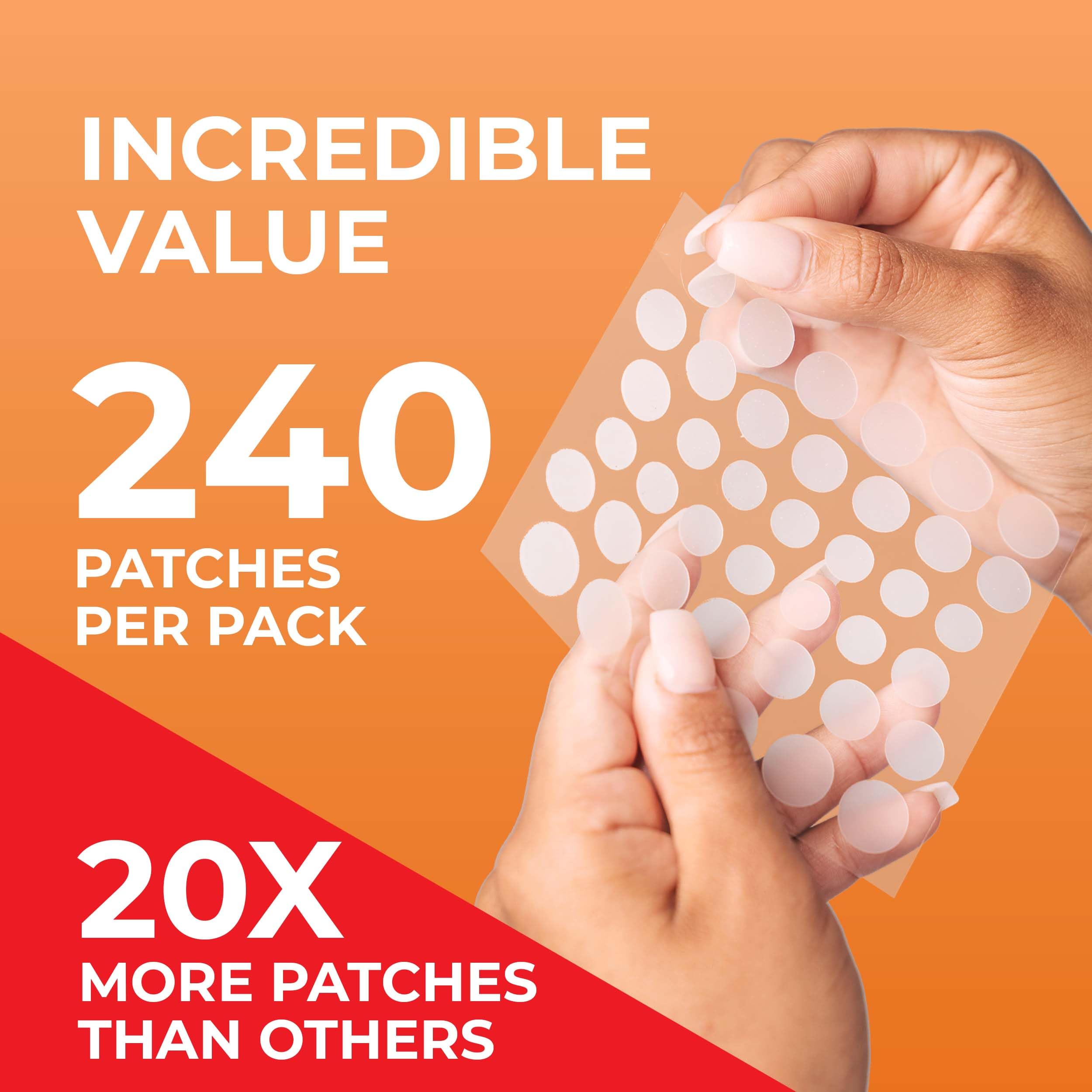 Keyconcepts Pimple Patches For Face (240 Patches), Hydrocolloid Acne Patches, Pimple Patch Pimple Stickers, Hydrocolloid Patch A