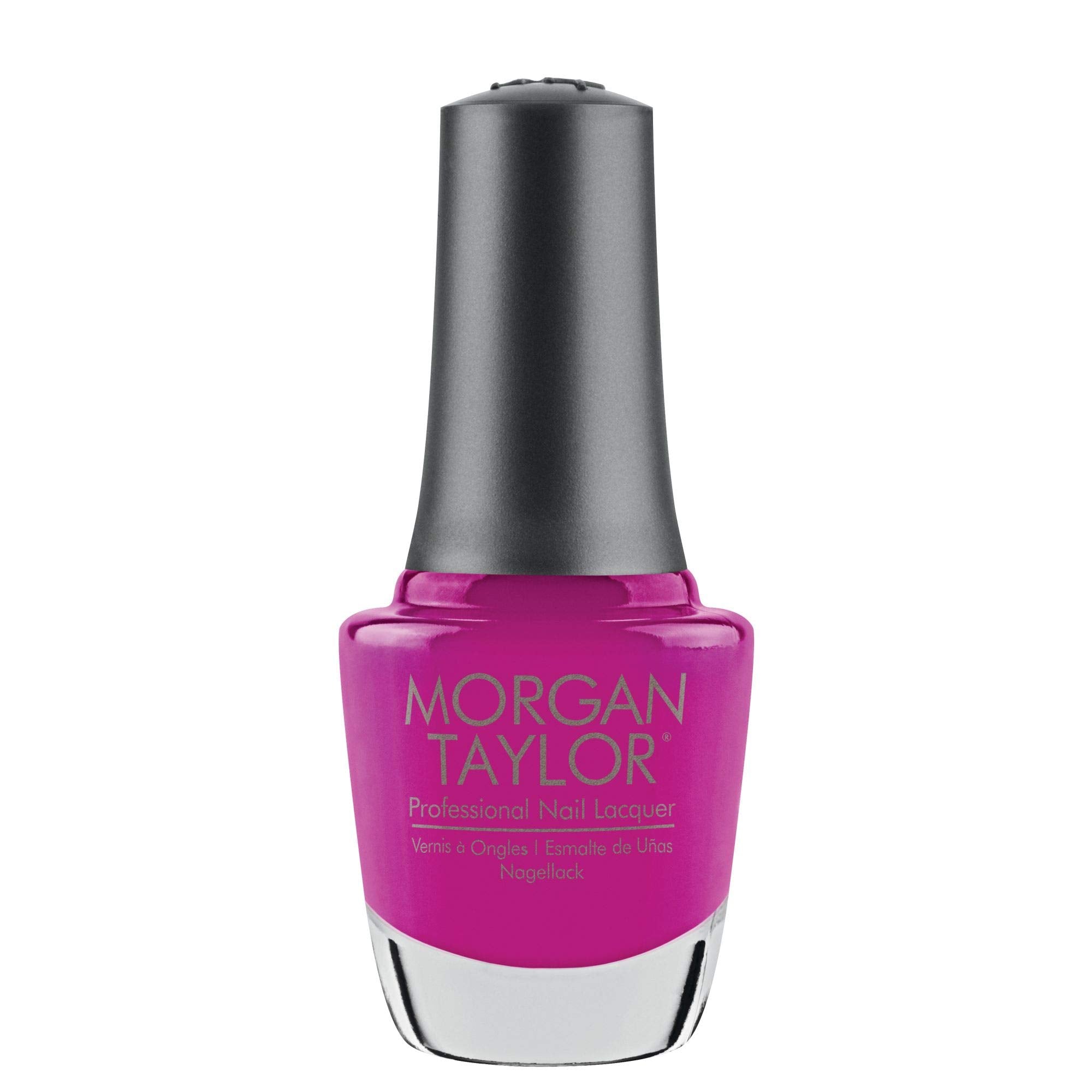 Morgan Taylor Nail Lacquer (Amour Color Please) Bright Purple Nail Polish, Finger Nail Polish, Long Lasting Nail Polish, Bright 