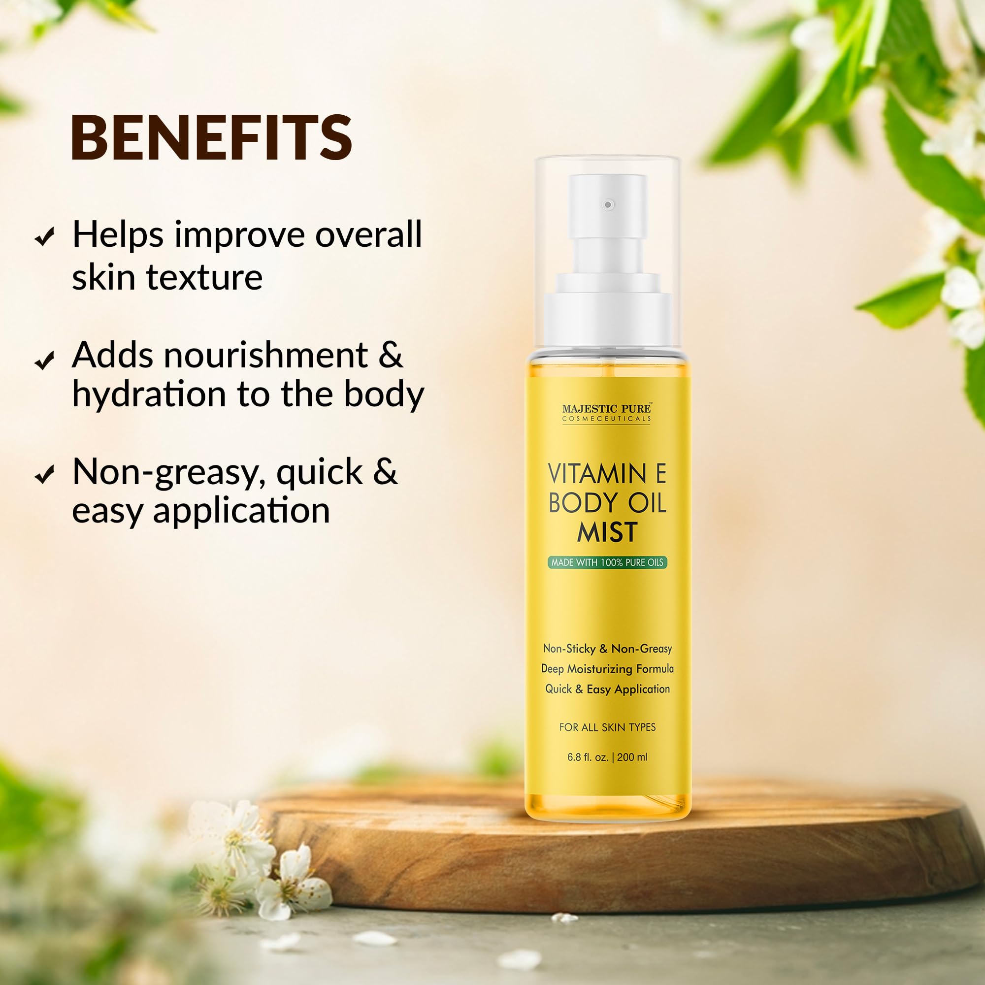 Majestic Pure Body Mist (Vitamin E)