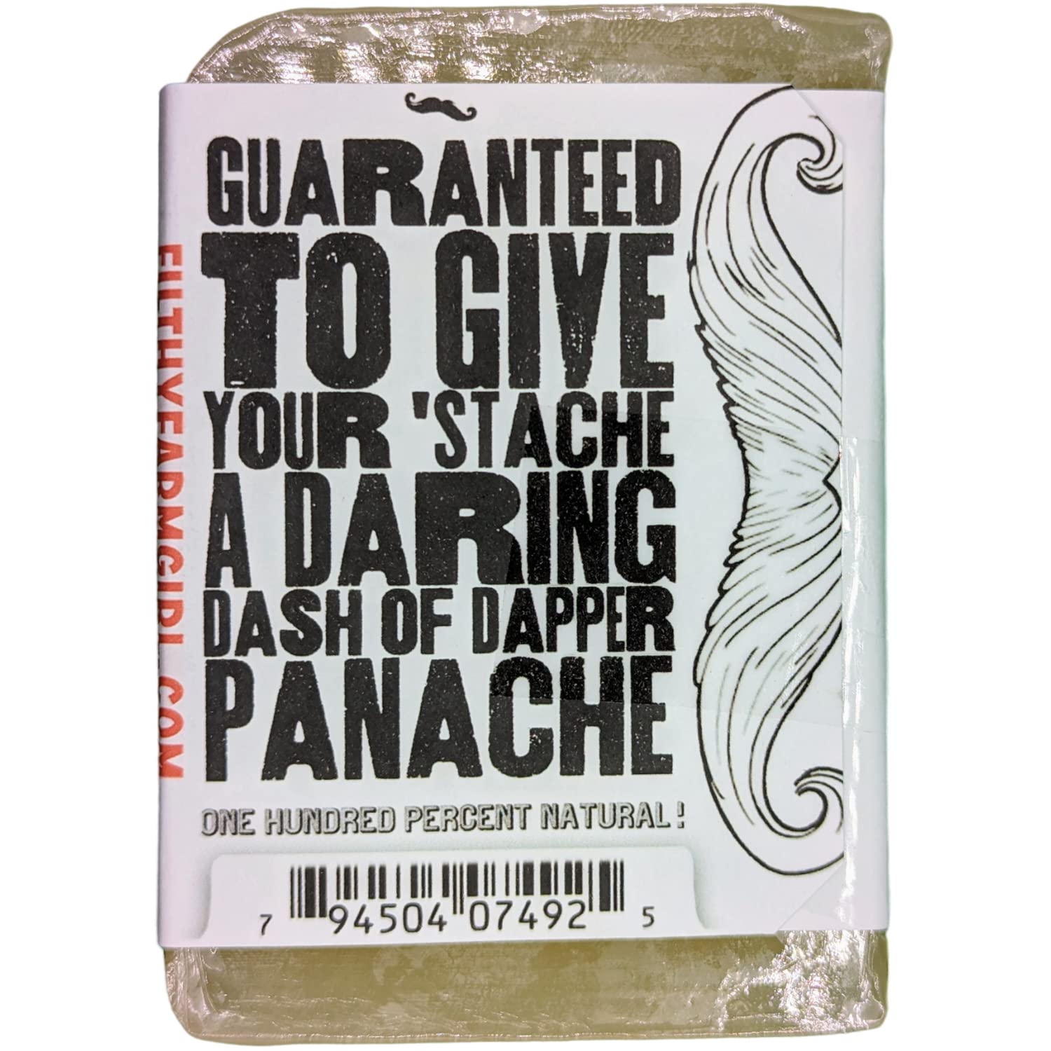 FILTHY FARMGIRL Filthy Moustache Soap, 1 EA