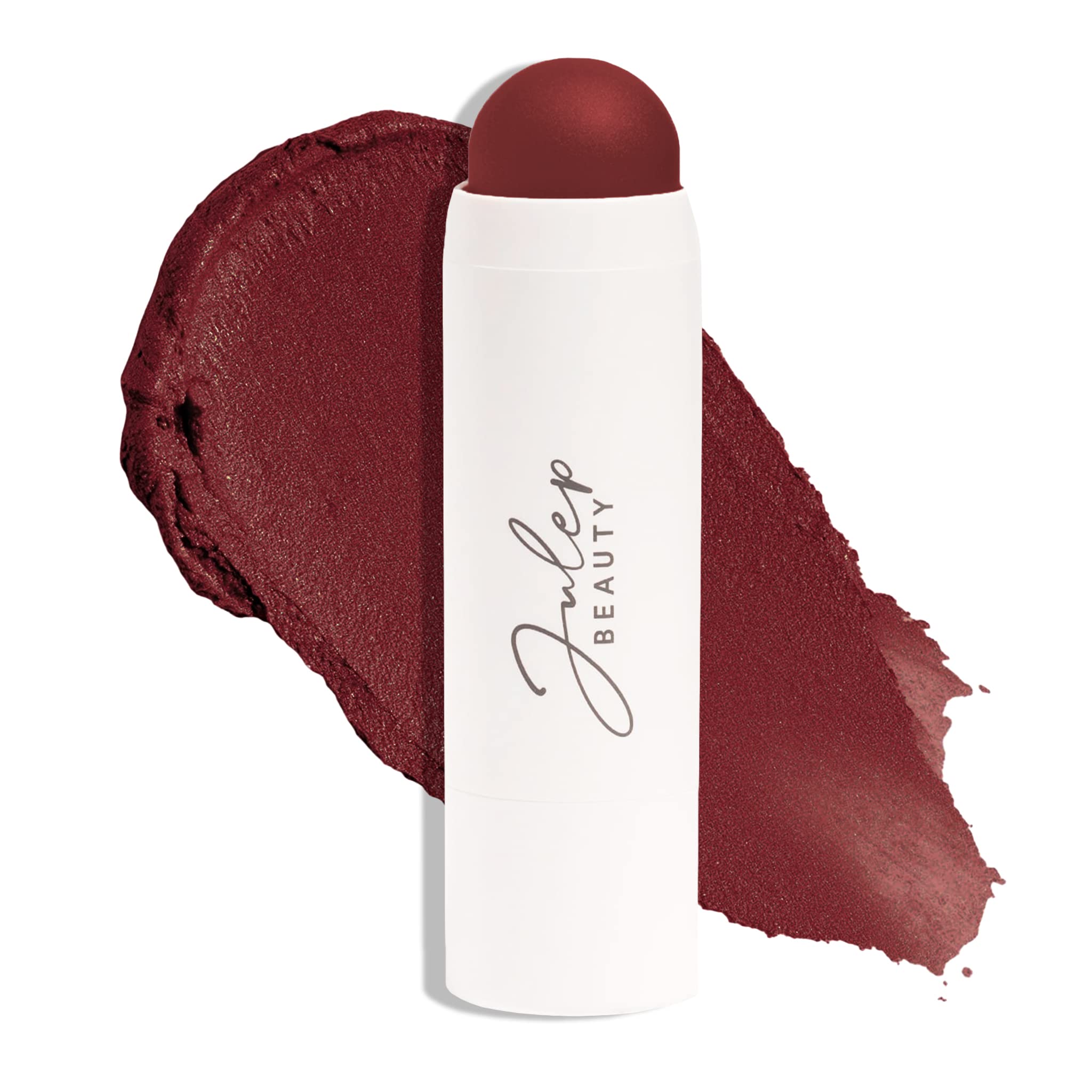 Julep Skip The Brush Cream to Powder Blush Stick - Passion Fruit - Blendable and Buildable Color - 2-in-1 Blush and Lip Makeup S