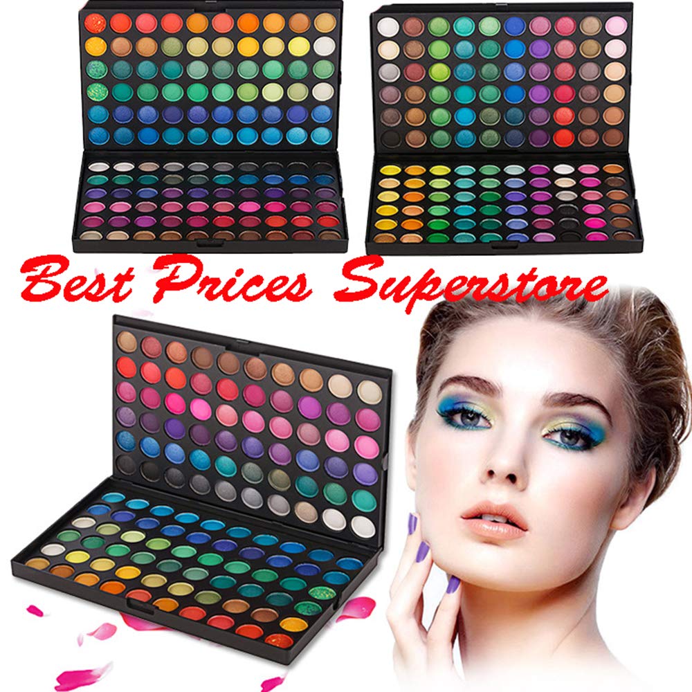 DISAAR Beauty 120 Color Pro 5 Kind Fashion Eyeshadow Palette Shimmer Eye Shadow Makeup Set (120-01)
