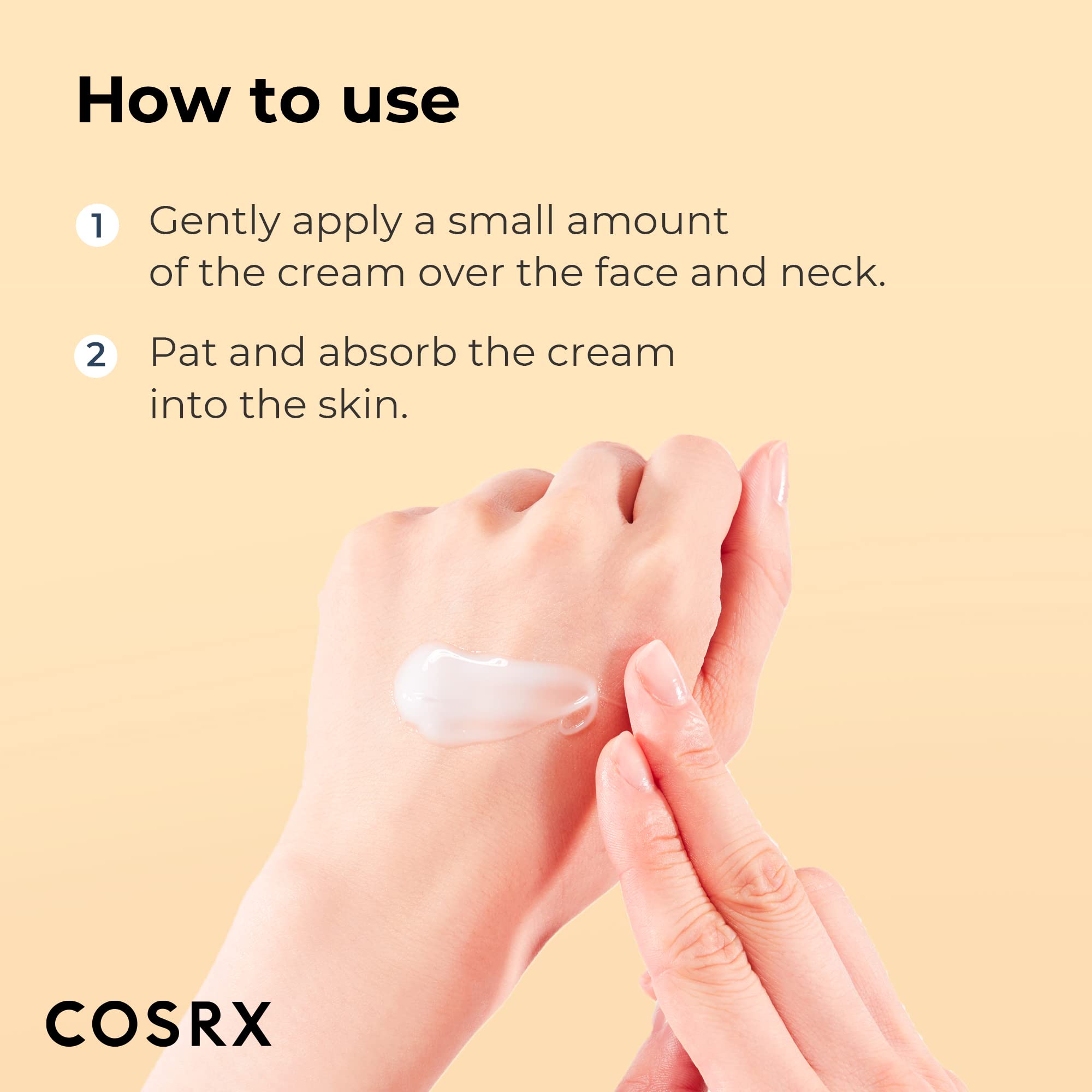 COSRX Snail Mucin 92% Face Moisturizer, 3.52 Oz, Lightweight Moisturing Cream for Soft, Glowy Skin, Korean Skin Care, Korean Moi
