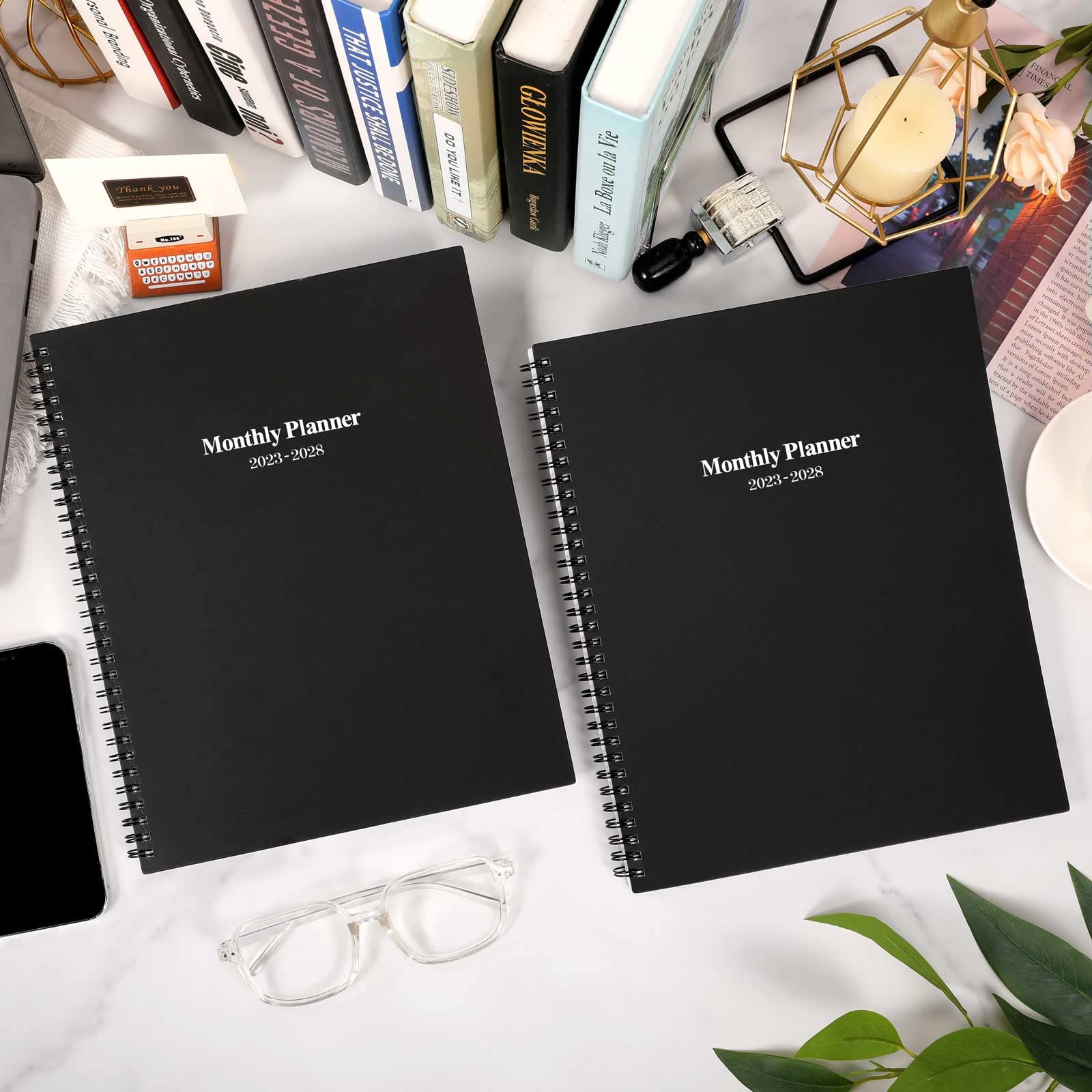 2023-2028 Monthly Plannercalendar - Jul 2023 - Jun 2028, 5 Year Monthly Planner with Tabs  celebrity Quotes, 9 x 11, Famous Quot