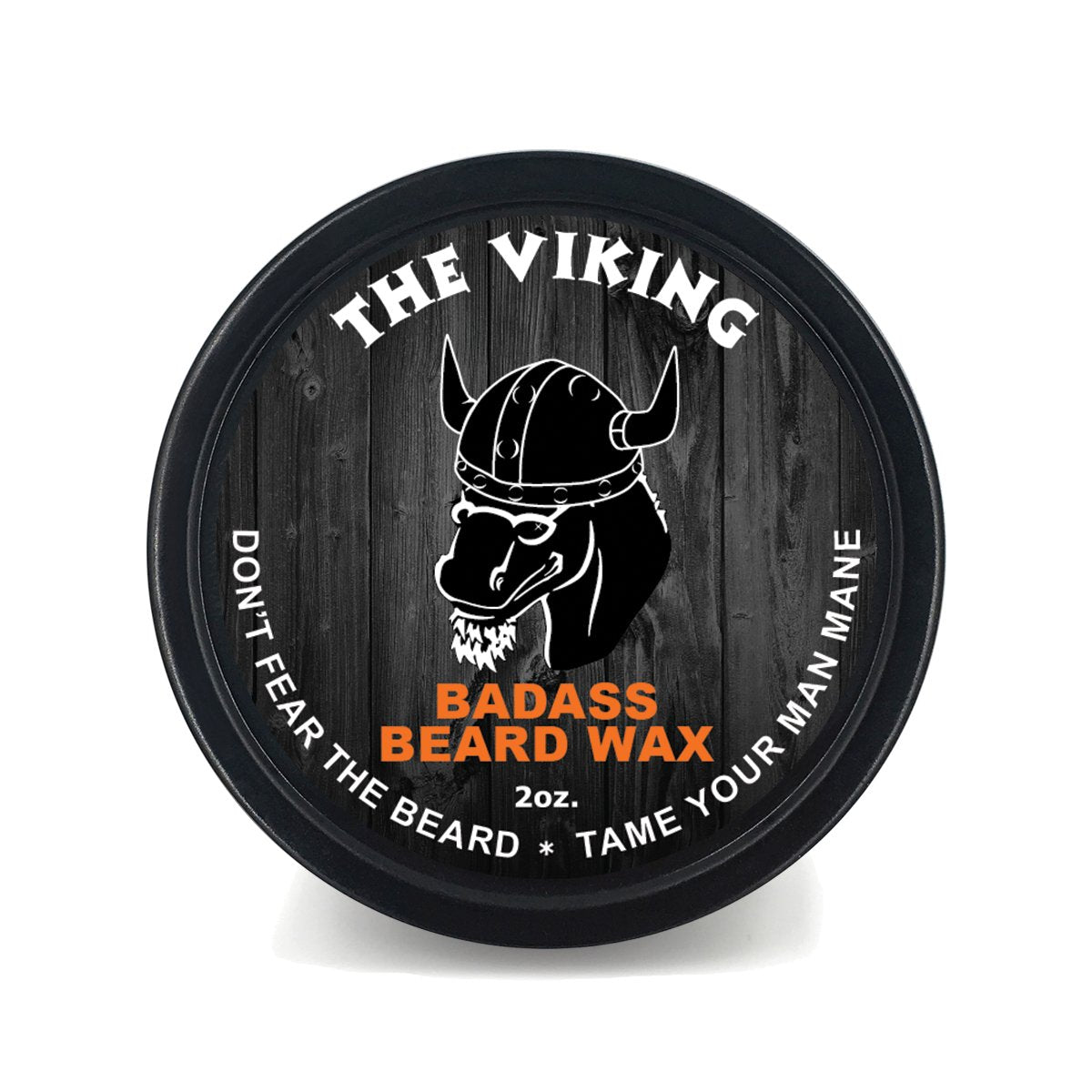 Badass Beard Care Beard Wax For Men - The Viking Scent, 2 Oz - Softens Beard Hair, Leaves Your Beard Looking And Feeling More De