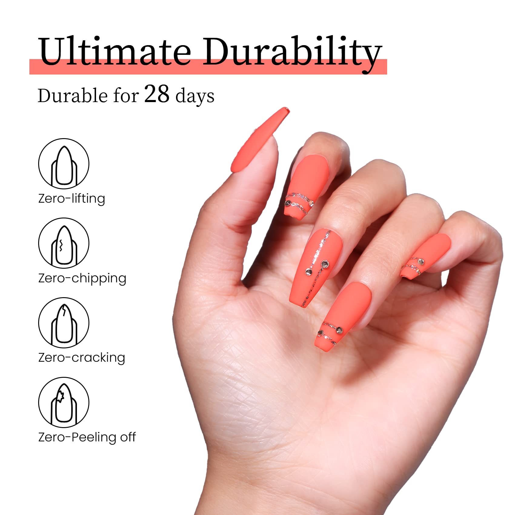 Maychao 15Ml Carrot Gel Nail Polish 1Pc Orange Gel Polish Soak Off Uv Led Nail Polish Nail Art Starter Manicure Salon Diy At Hom