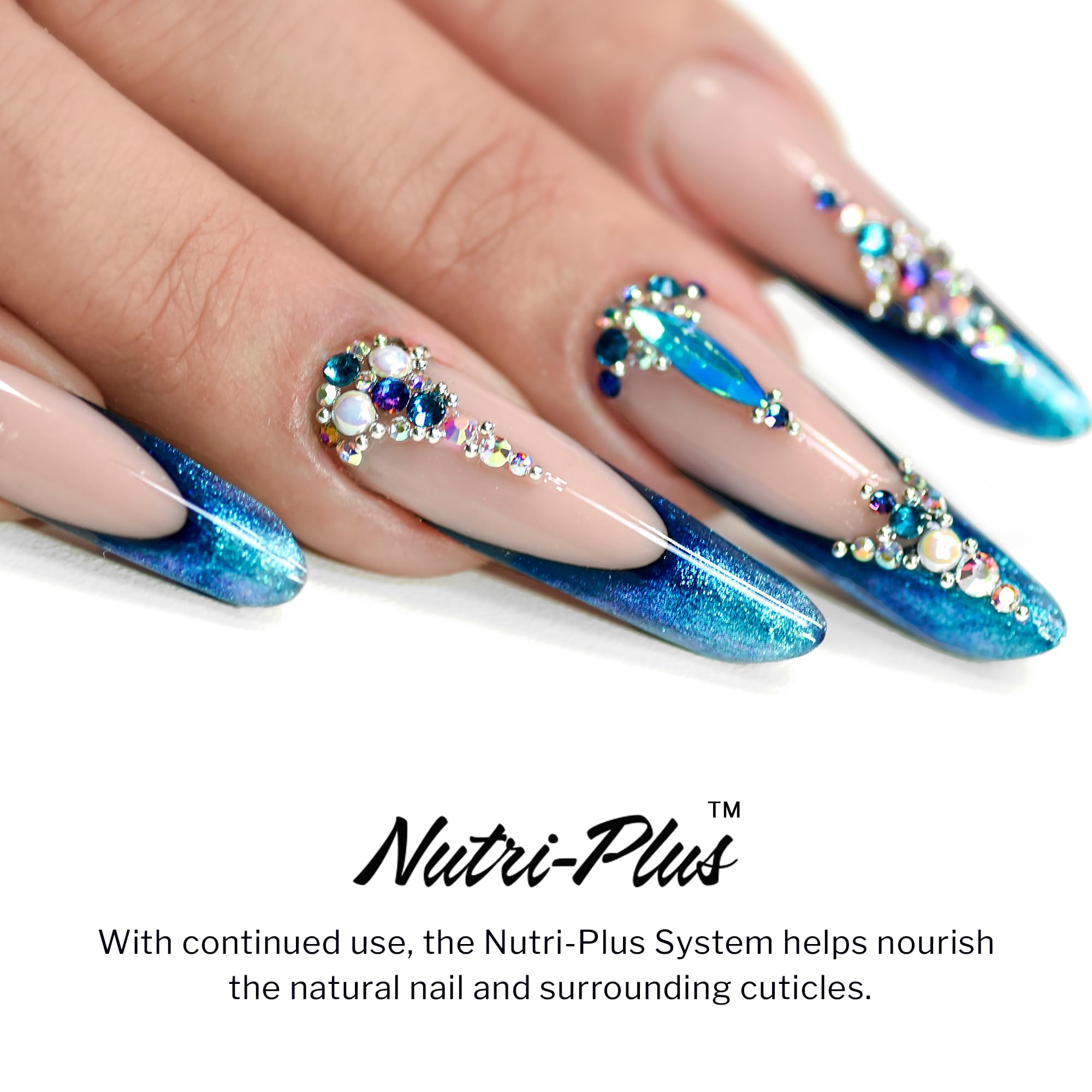 Sns Nail Dip Powder, Gelous Color Dipping Powder - I Love Millenials (Blue/Teal, Glitter) - Long-Lasting Dip Nail Color Lasts 14