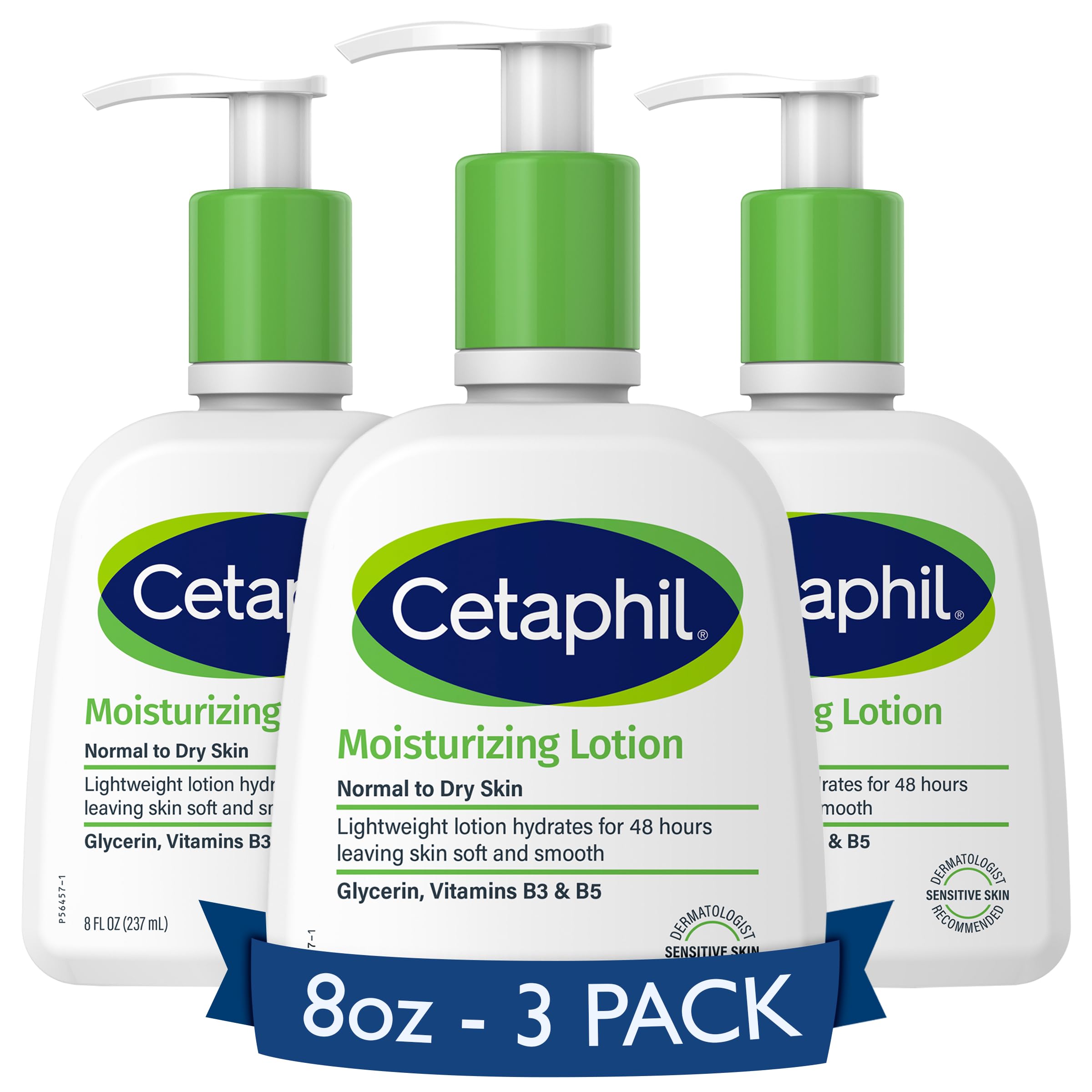 Cetaphil Body Moisturizer, Hydrating Moisturizing Lotion For All Skin Types, Suitable For Sensitive Skin, New 8 Oz Pack Of 3, Fr