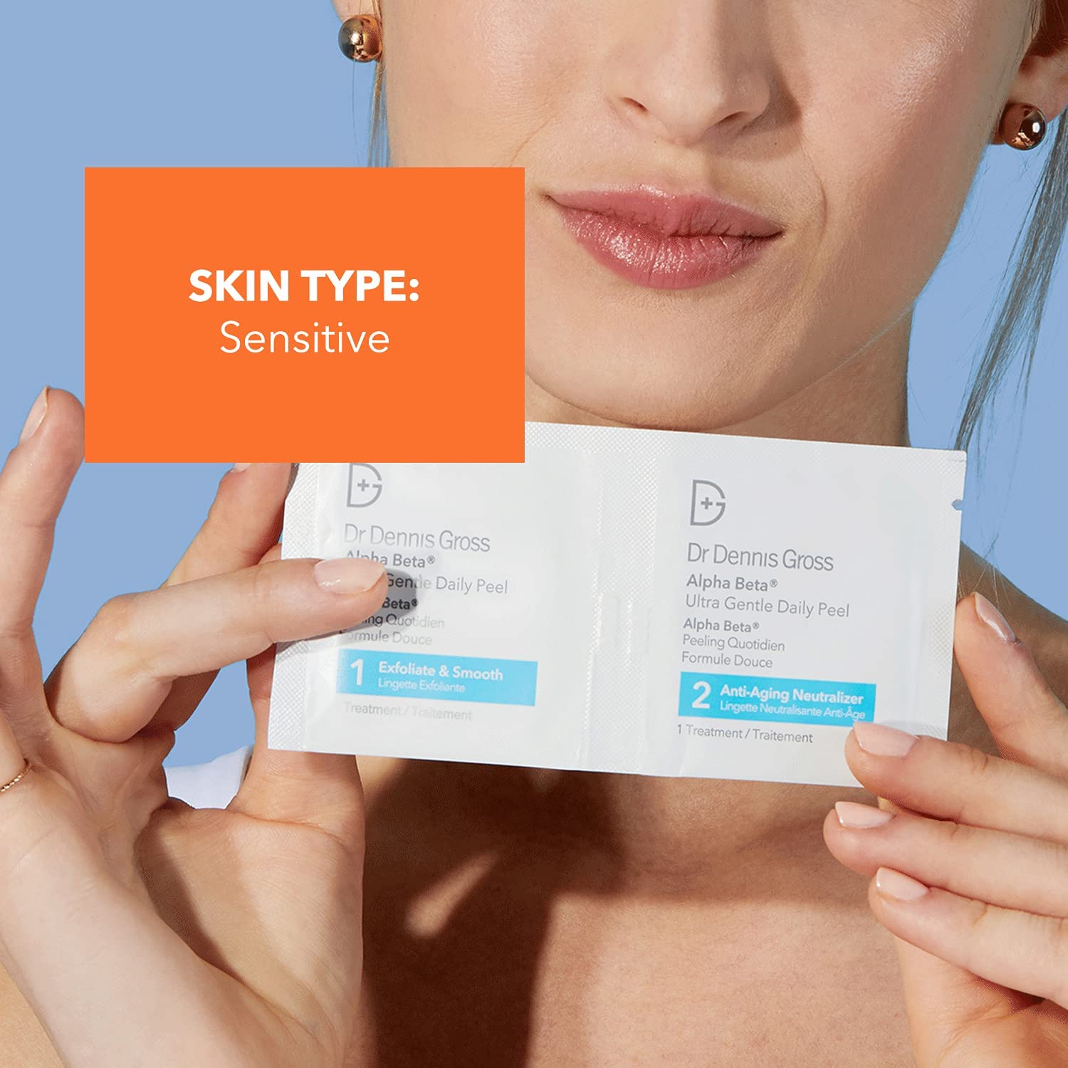 Dr. Dennis Gross Alpha Beta Ultra Gentle Daily Peel: For Dehydrated Or Sensitive Skin, Uneven Tone Or Texture, Fine Lines Or Enl