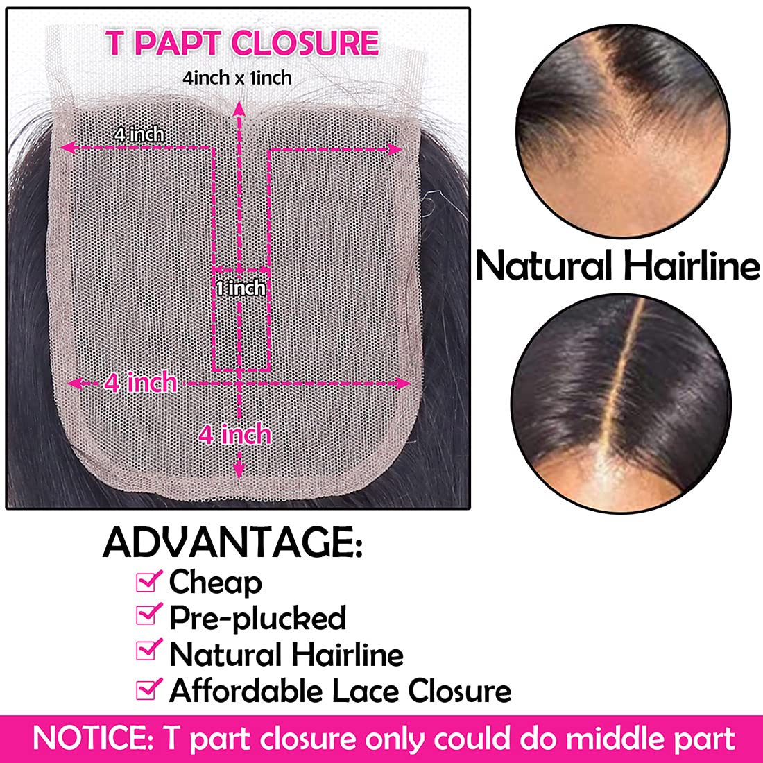 Straight Human Hair Bundles With Closure(12 14 16+10) Brazilian Virgin Human Hair Bundles With Middle Part Closure 10A Straight