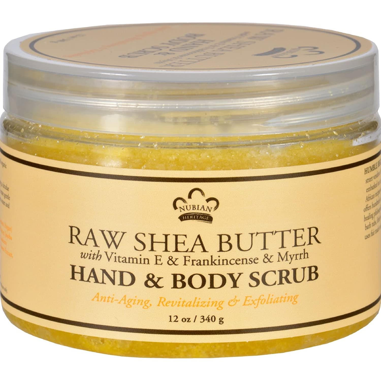 Nubian Heritage Scrub Bath Raw Shea Frkns