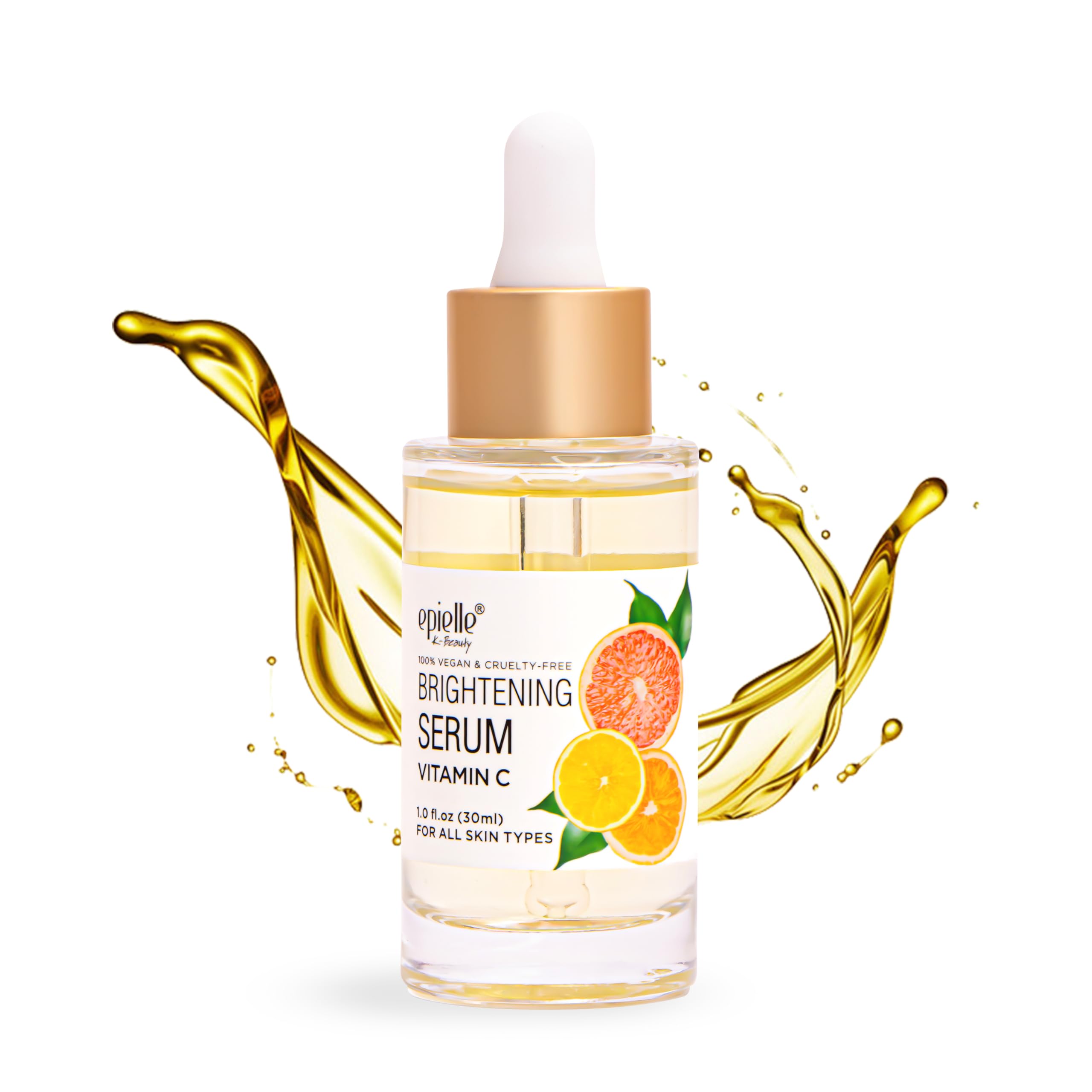 epielle Serum For All Skin Types, 100% Vegan & Cruelty-Free, Anti Aging Serum, Serum for Dark Spots, Fine Lines Wrinkles | Gifts