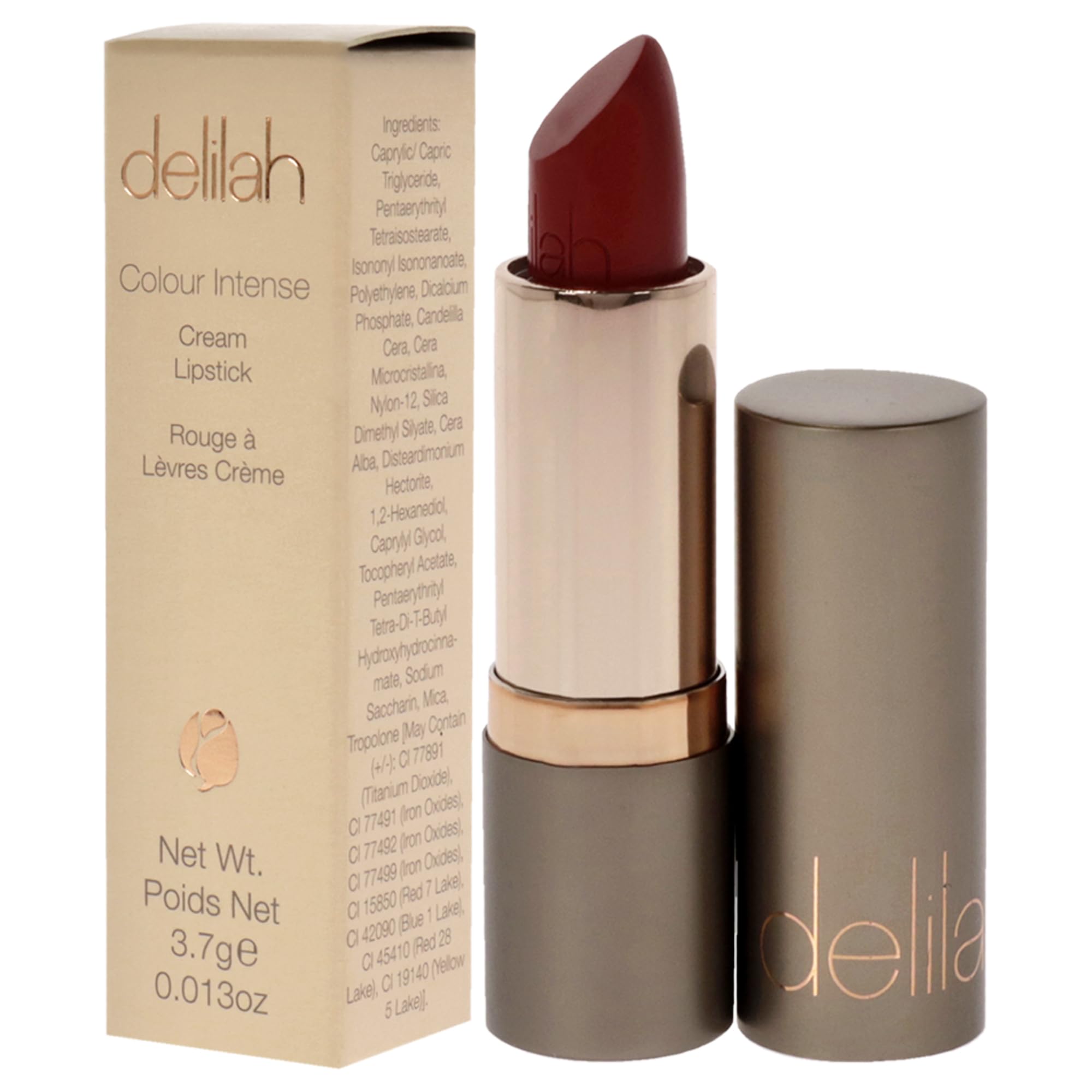Delilah - Colour Intense Cream Lipstick - Floozy - Rich Pigmented - Long Lasting, Hydrating, Velvety Creamy Lipstick For Women -
