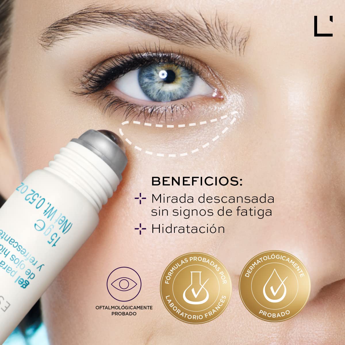 L'Bel Essential Contorno De Ojos Hidratante Y Refrescante - L'Bel Essential Moisturizing And Refreshing Eye Contour .52 Oz (15G)