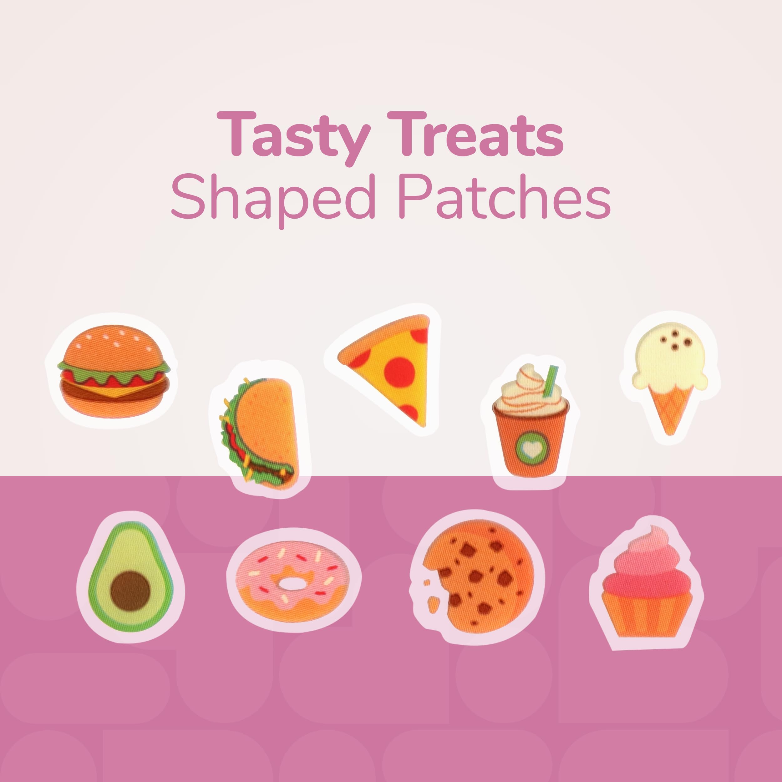 Bioswiss Pimple Patches, Tasty Treats Shaped Acne Patch For Zits And Blemishes, Hydrocolloid Spot Stickers For Face And Skin, 72