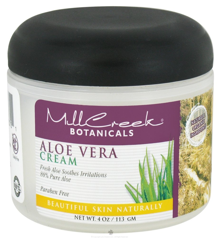 Mill Creek 80% Aloe Vera Creme 4 Oz3